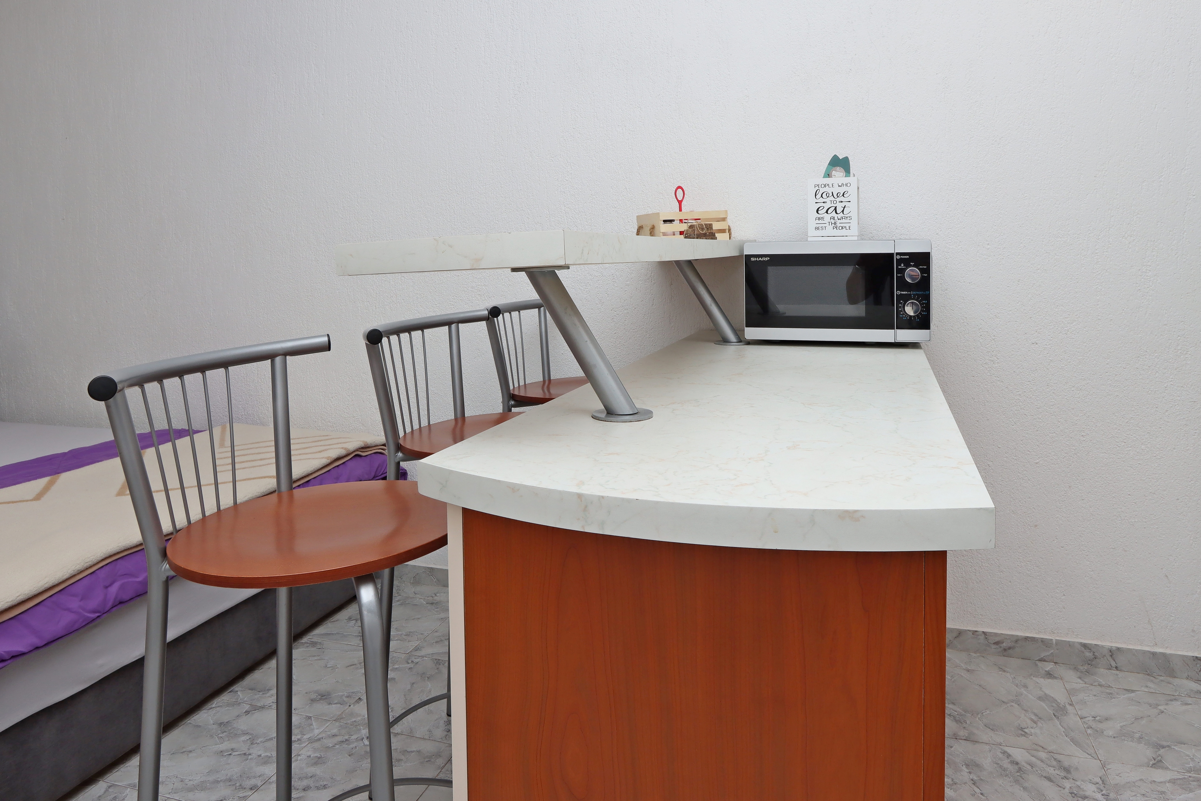 Studio flat with terrace Pinezići, Krk (AS-18967-a)