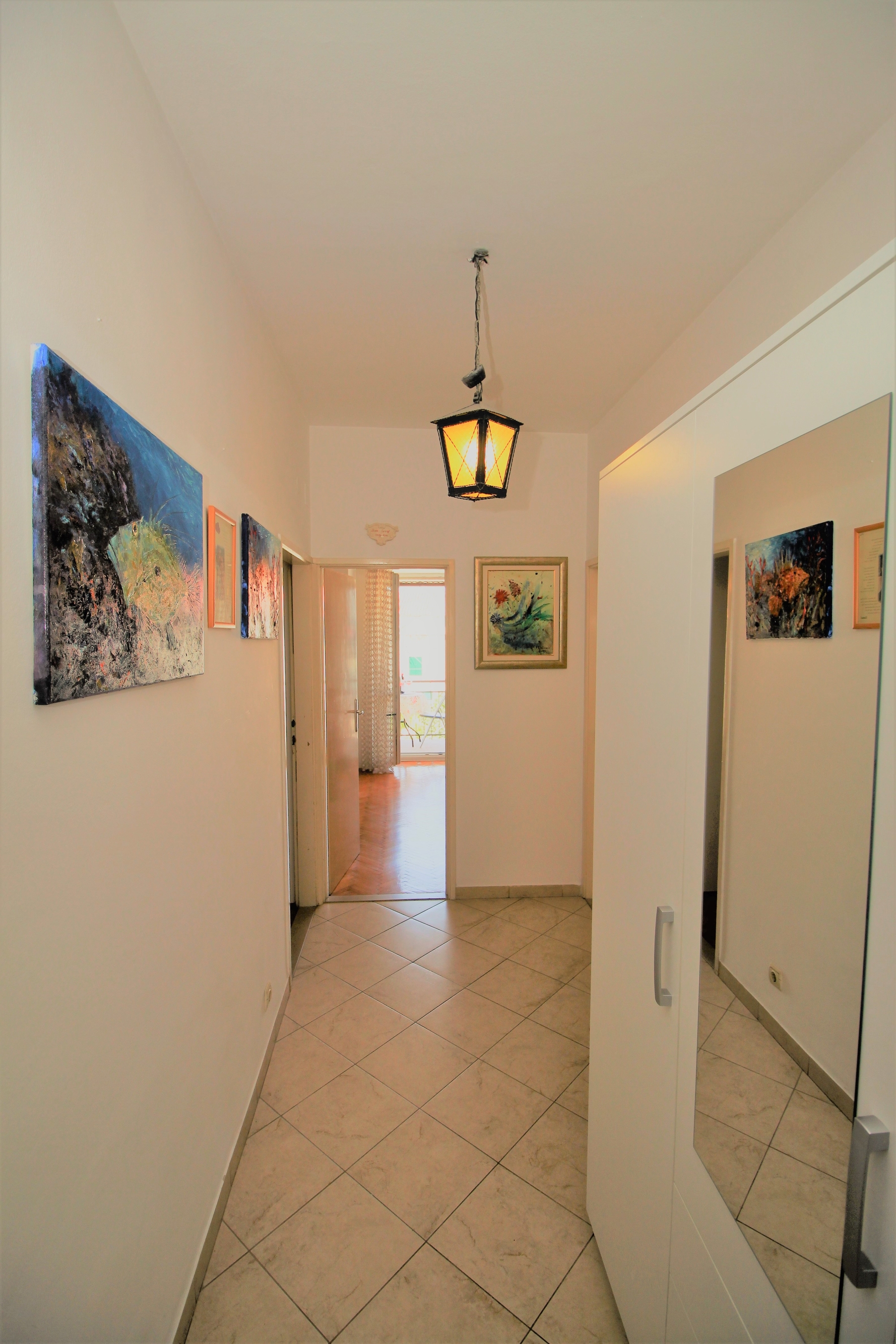 One bedroom apartment with balcony and sea view Postira, Brač  A-a
