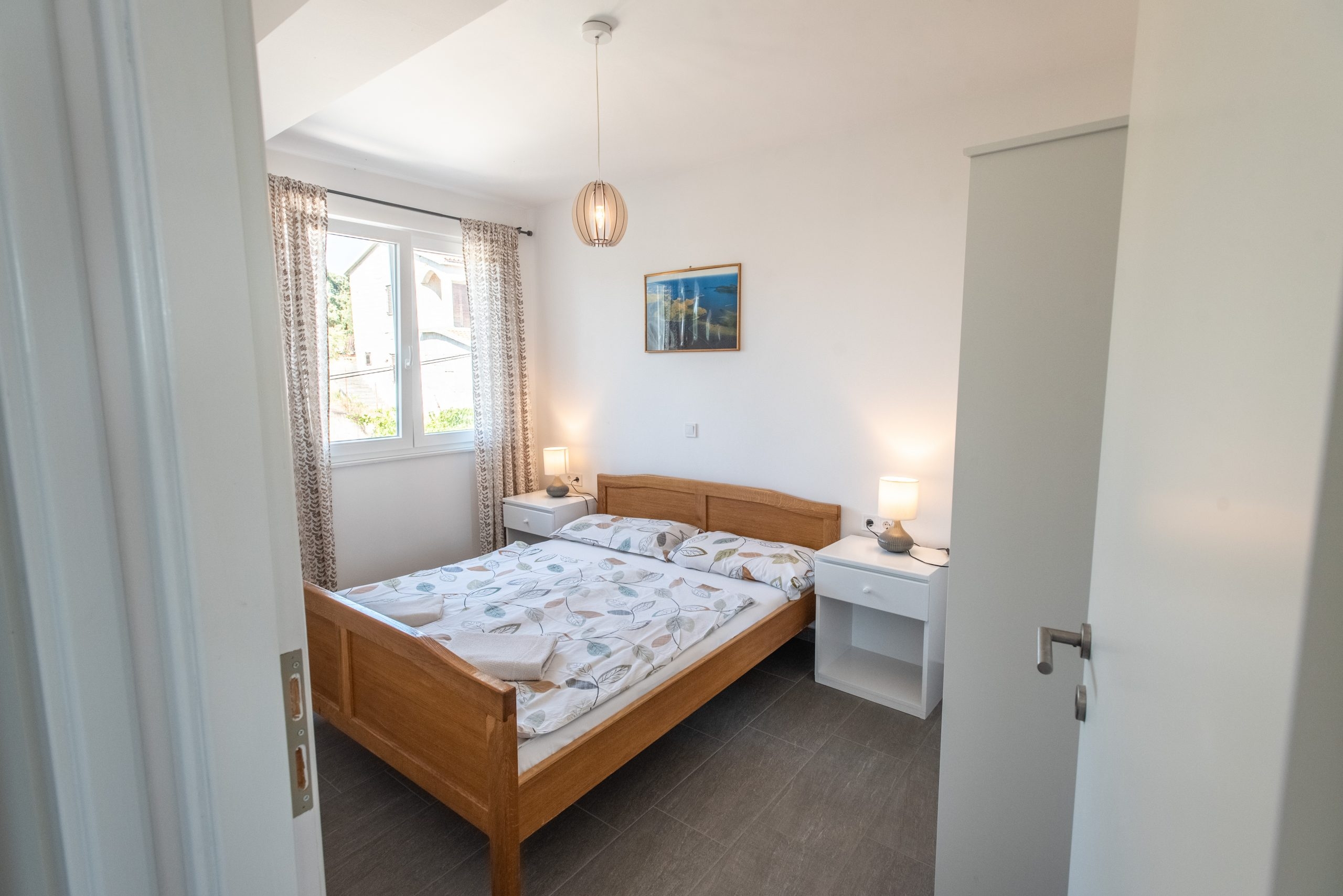 Two bedroom apartment with terrace and sea view Pakoštane, Biograd  A-a