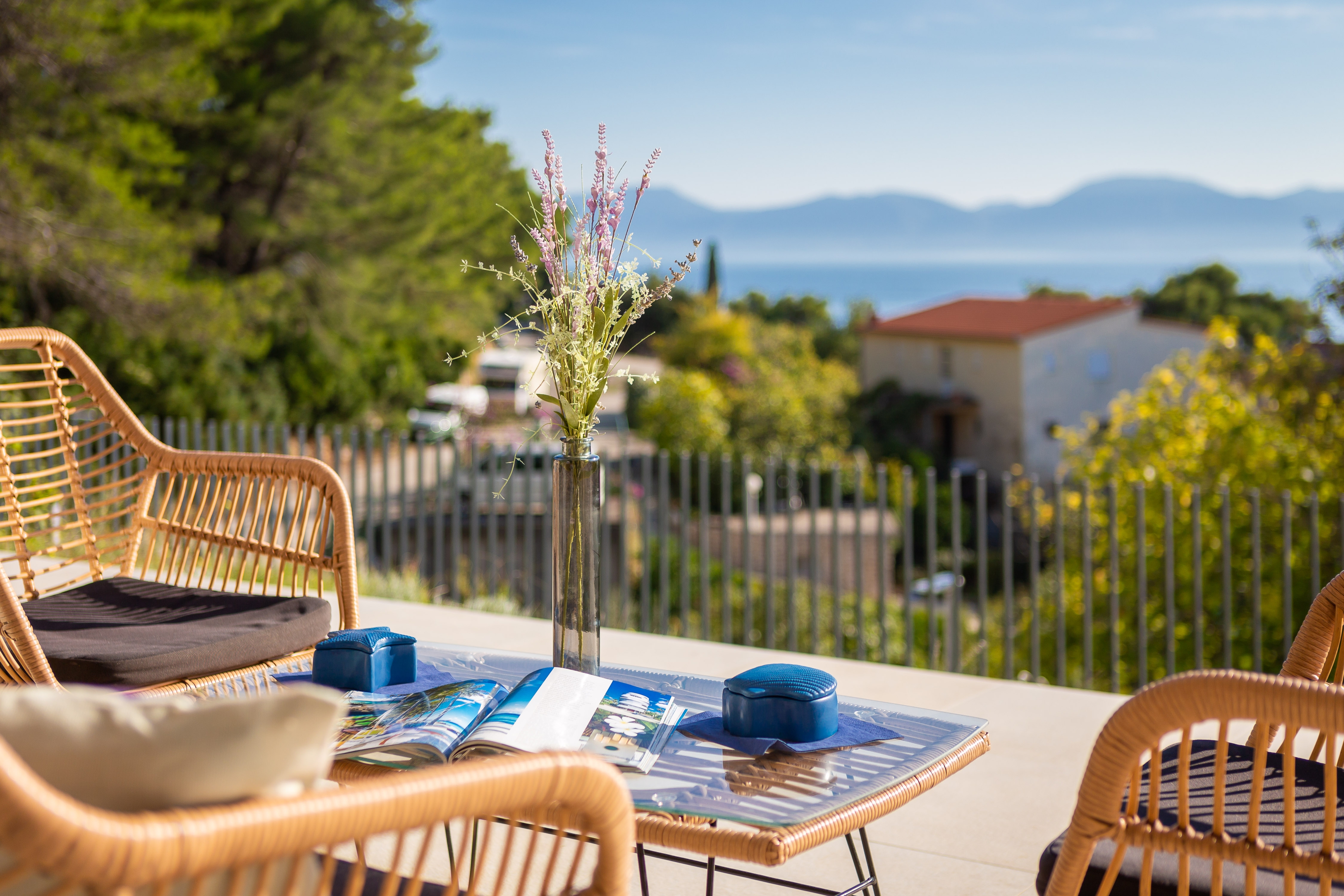Three bedroom house with terrace and sea view Zaostrog, Makarska  K