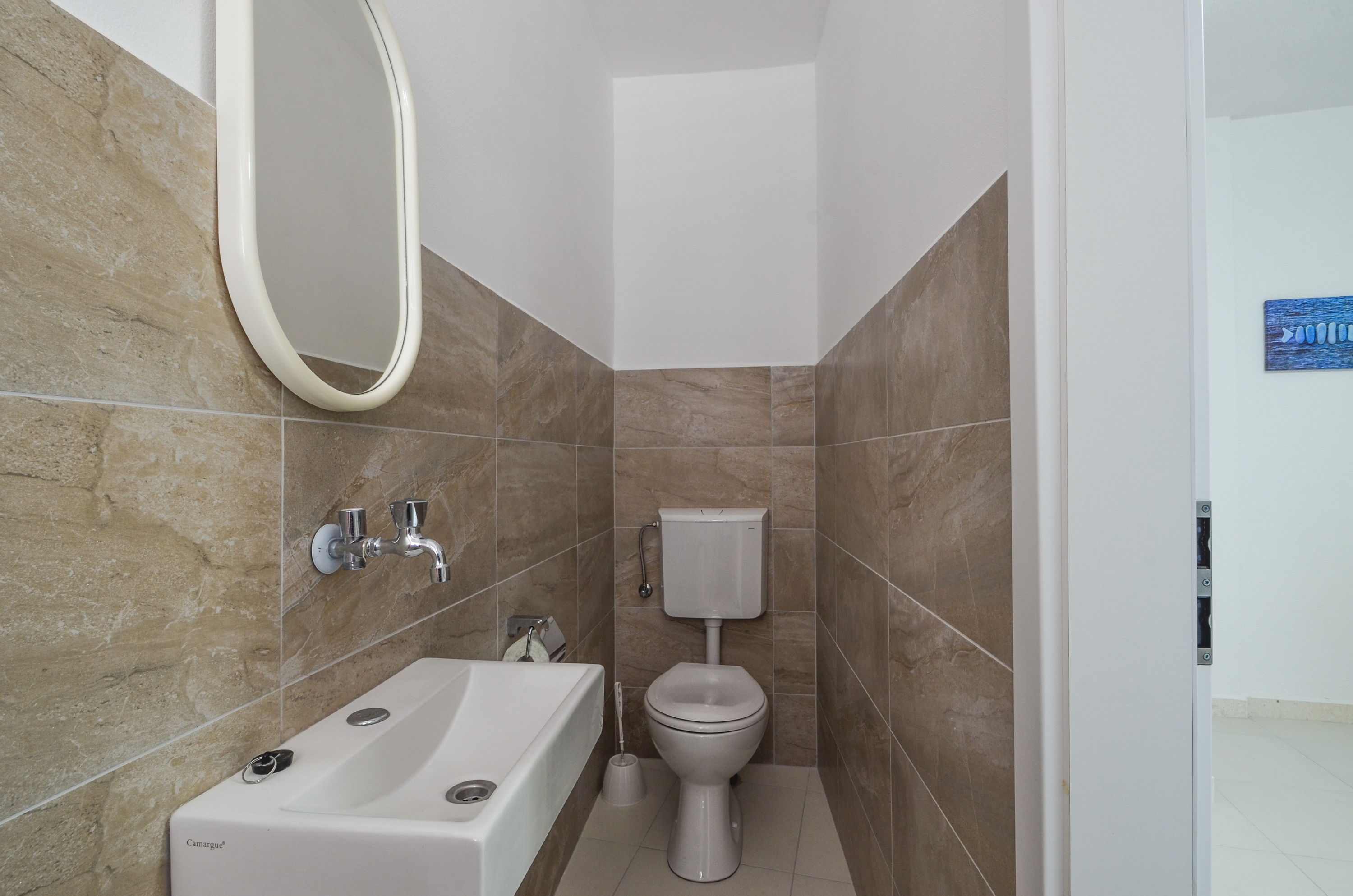 One bedroom house with terrace and sea view Zavalatica, Korčula  K