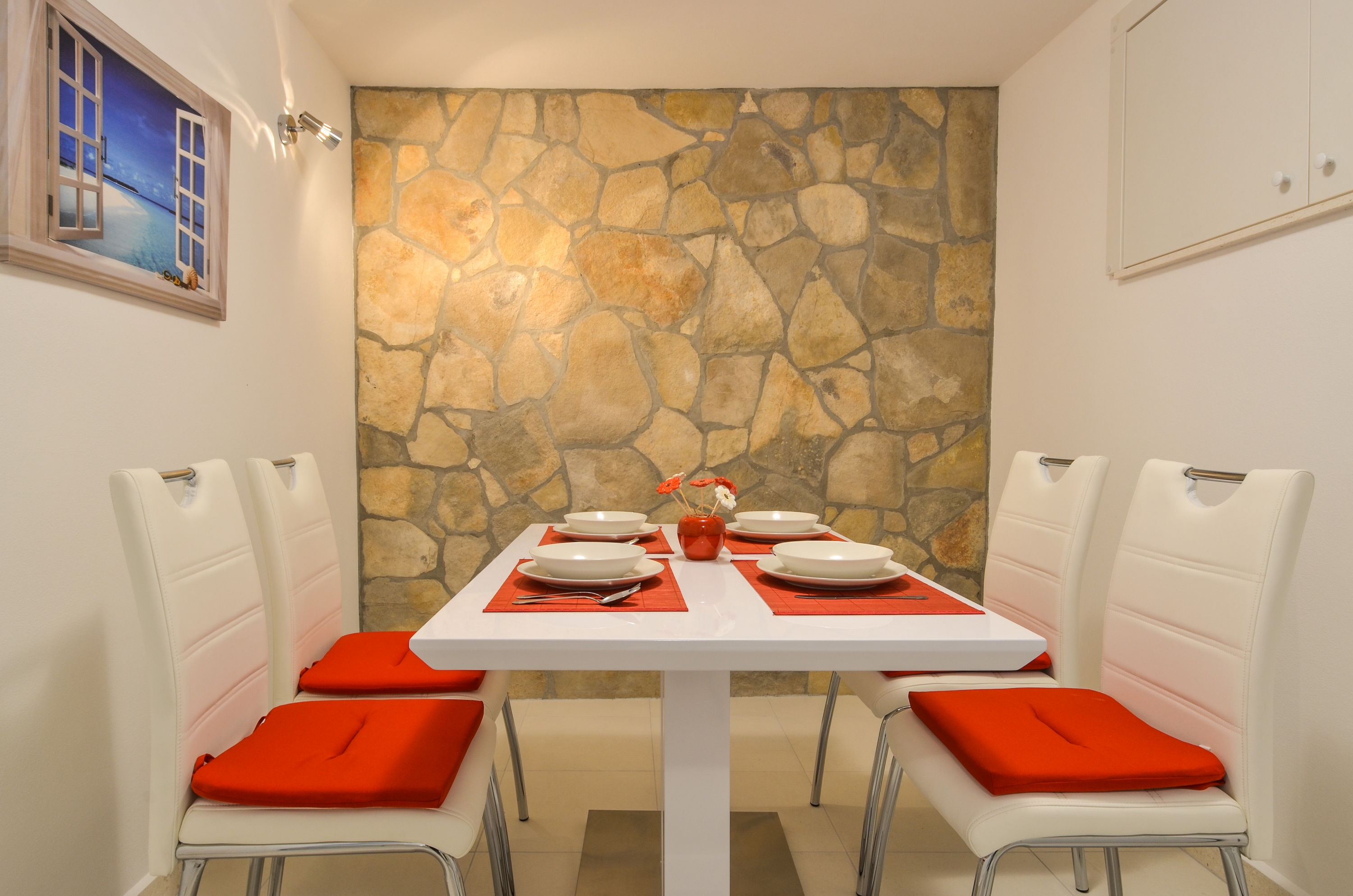 One bedroom house with terrace and sea view Zavalatica, Korčula  K