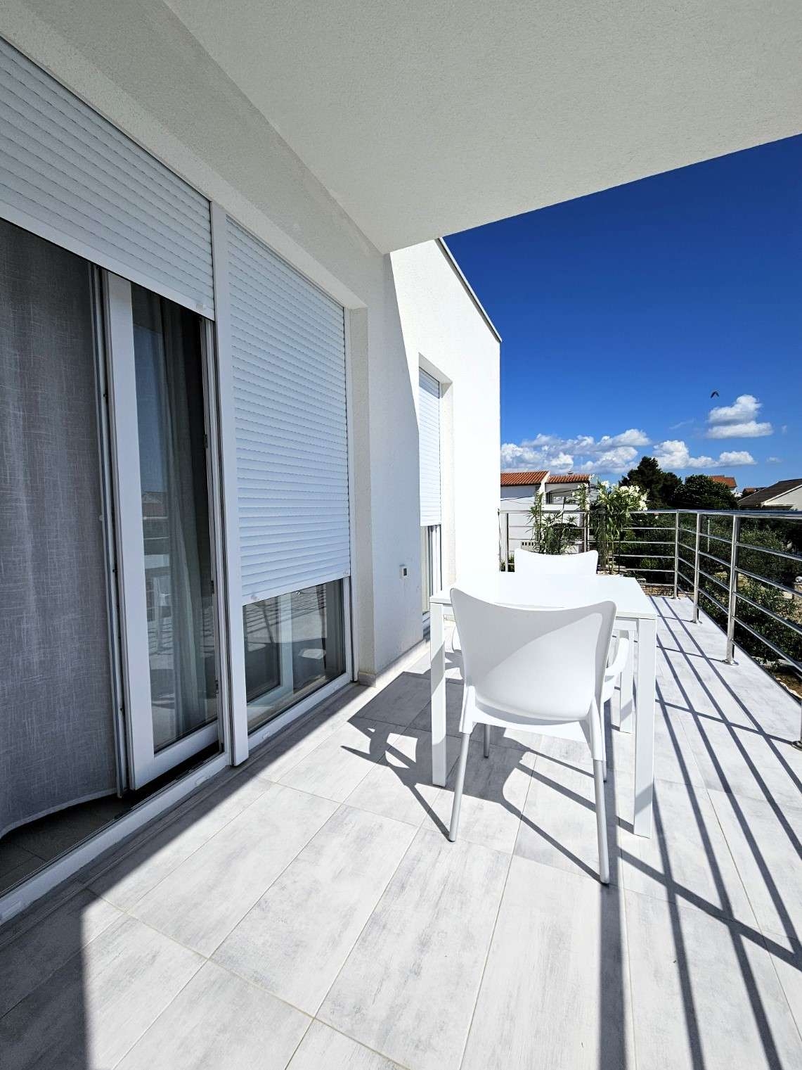 Studio flat with terrace Vrsi - Mulo, Zadar  AS-a