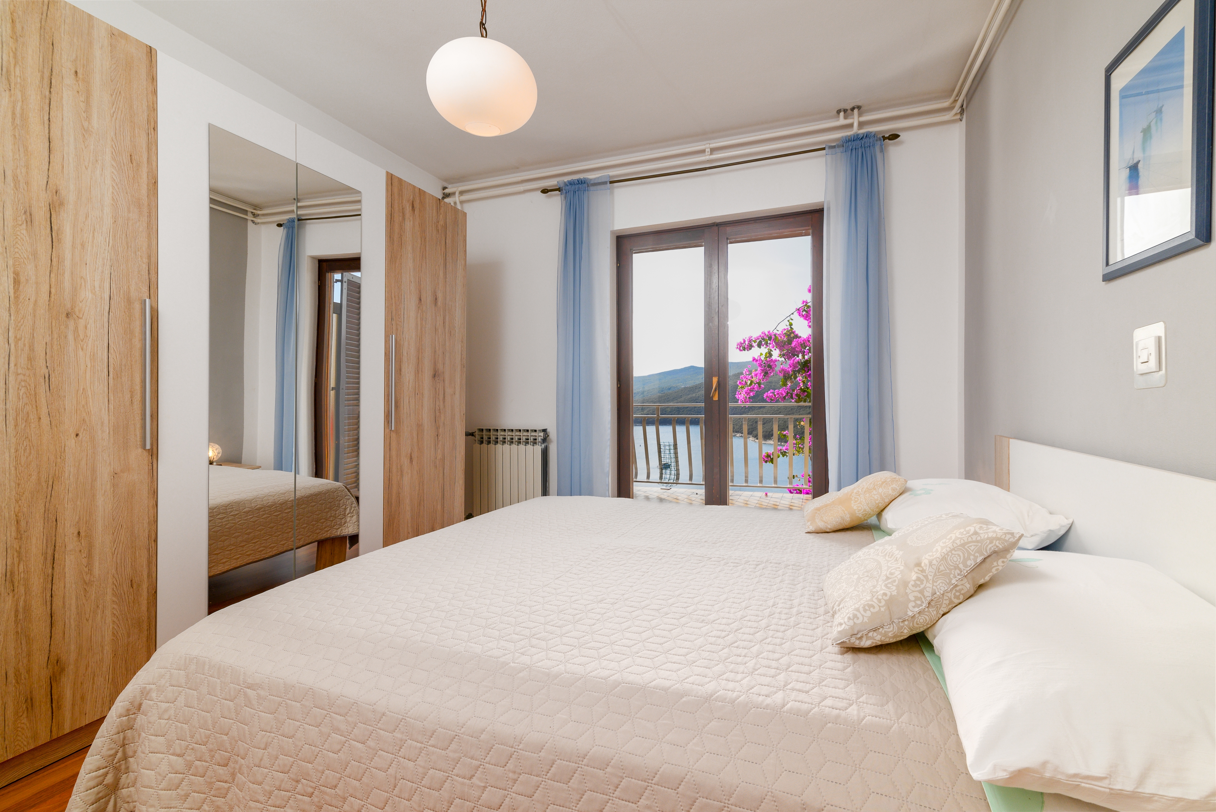 Two bedroom apartment with terrace and sea view Rabac, Labin (A-19055-b)