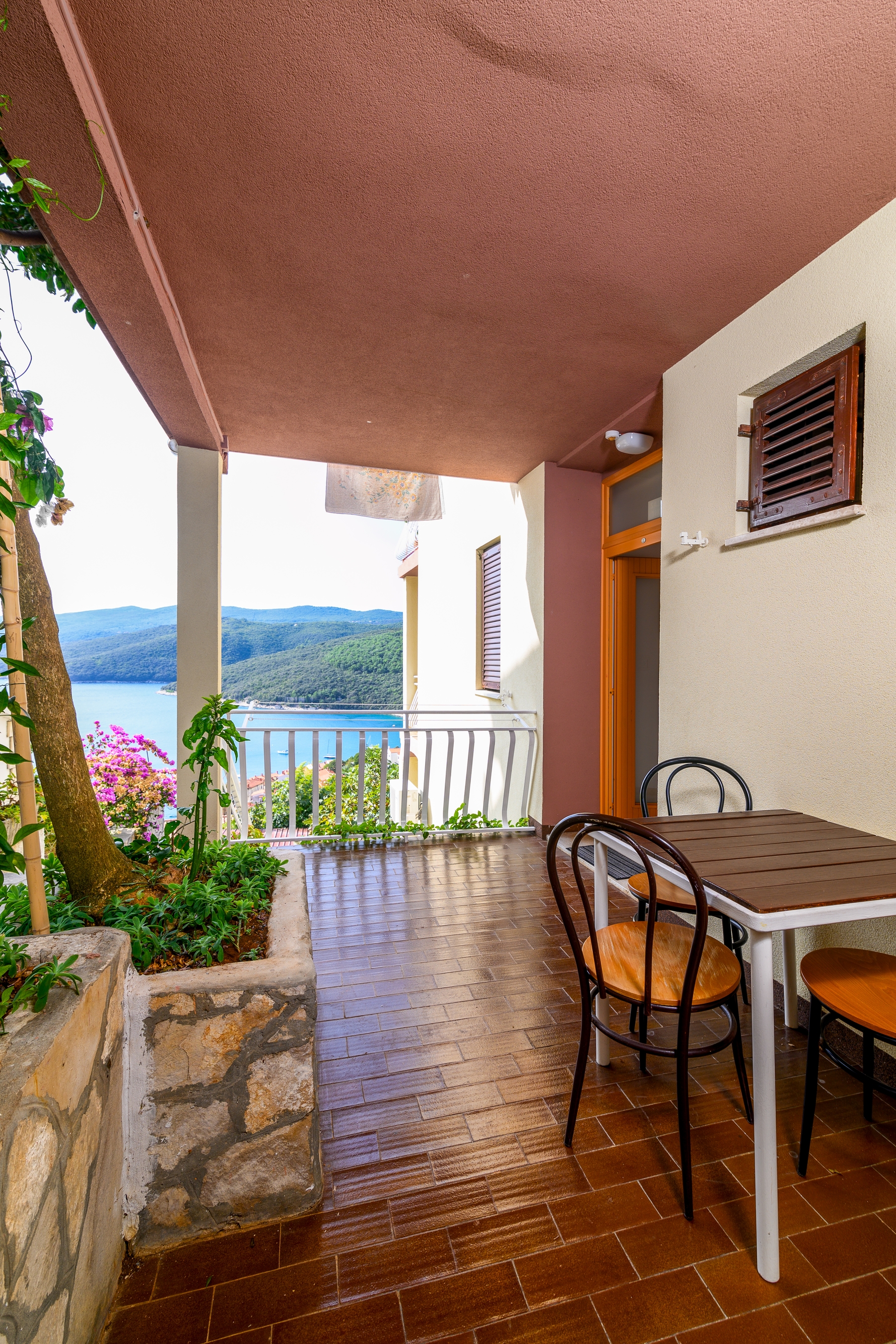 Two bedroom apartment with terrace and sea view Rabac, Labin  A-b