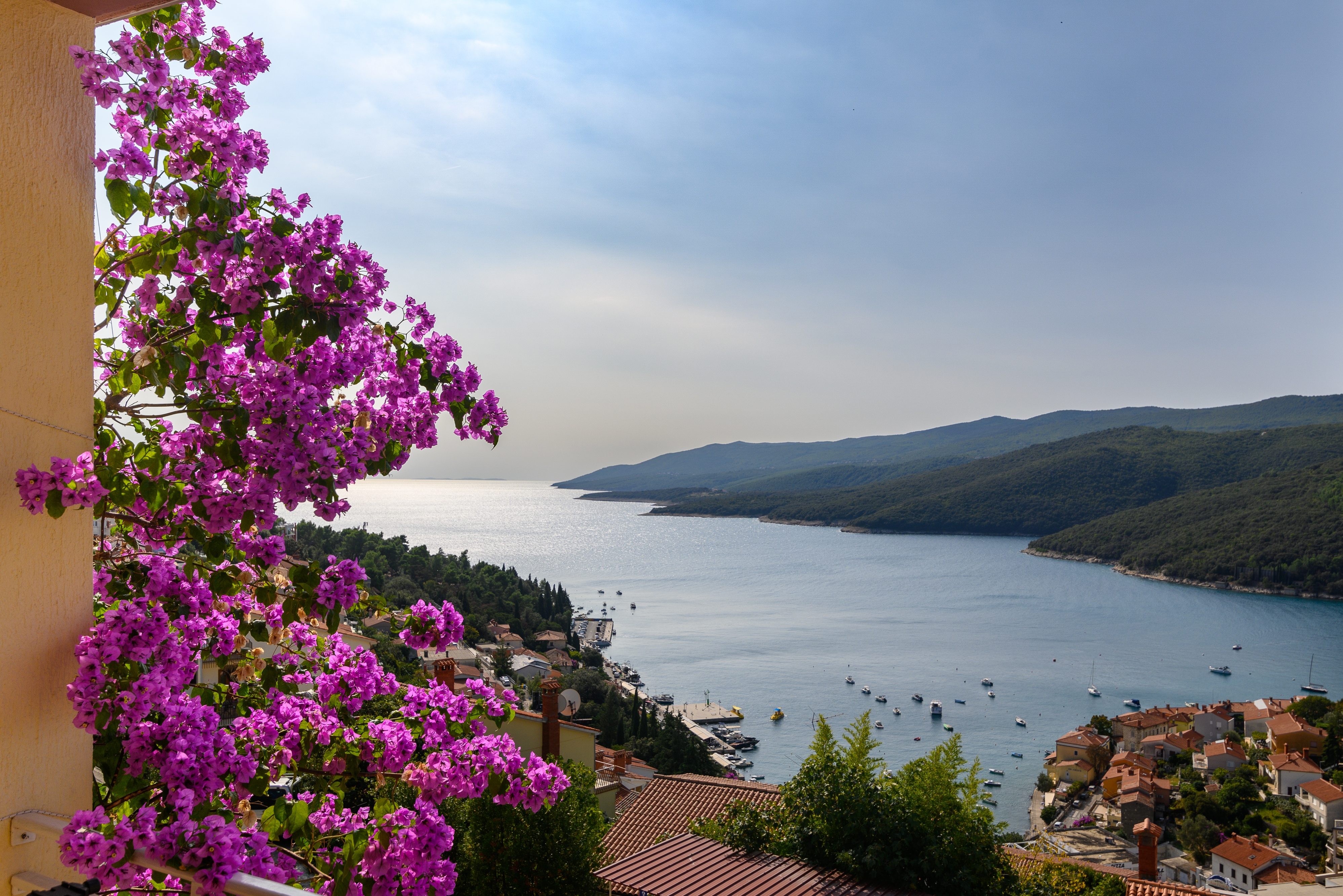 Two bedroom apartment with terrace and sea view Rabac, Labin  A-b