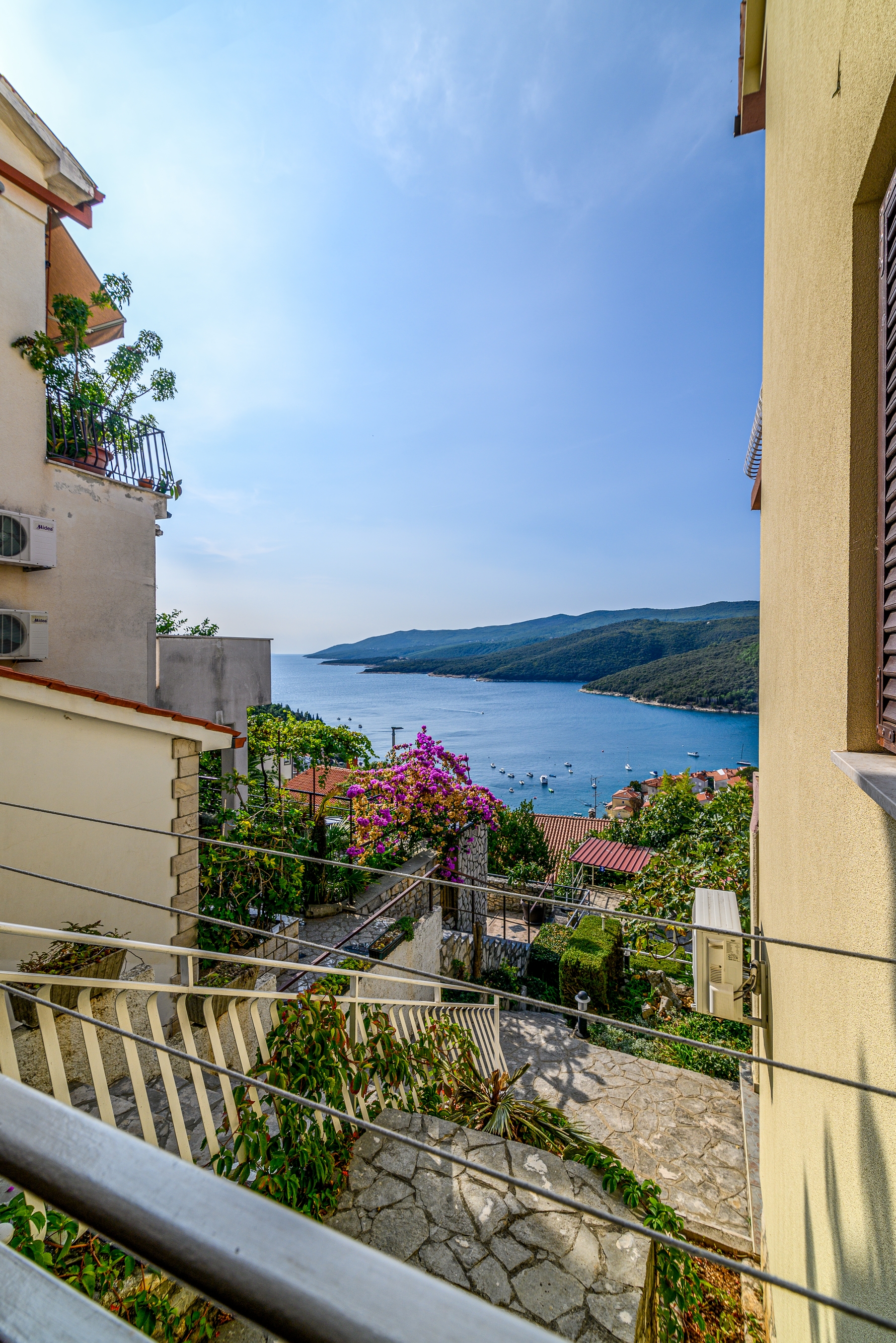 Two bedroom apartment with terrace and sea view Rabac, Labin  A-b
