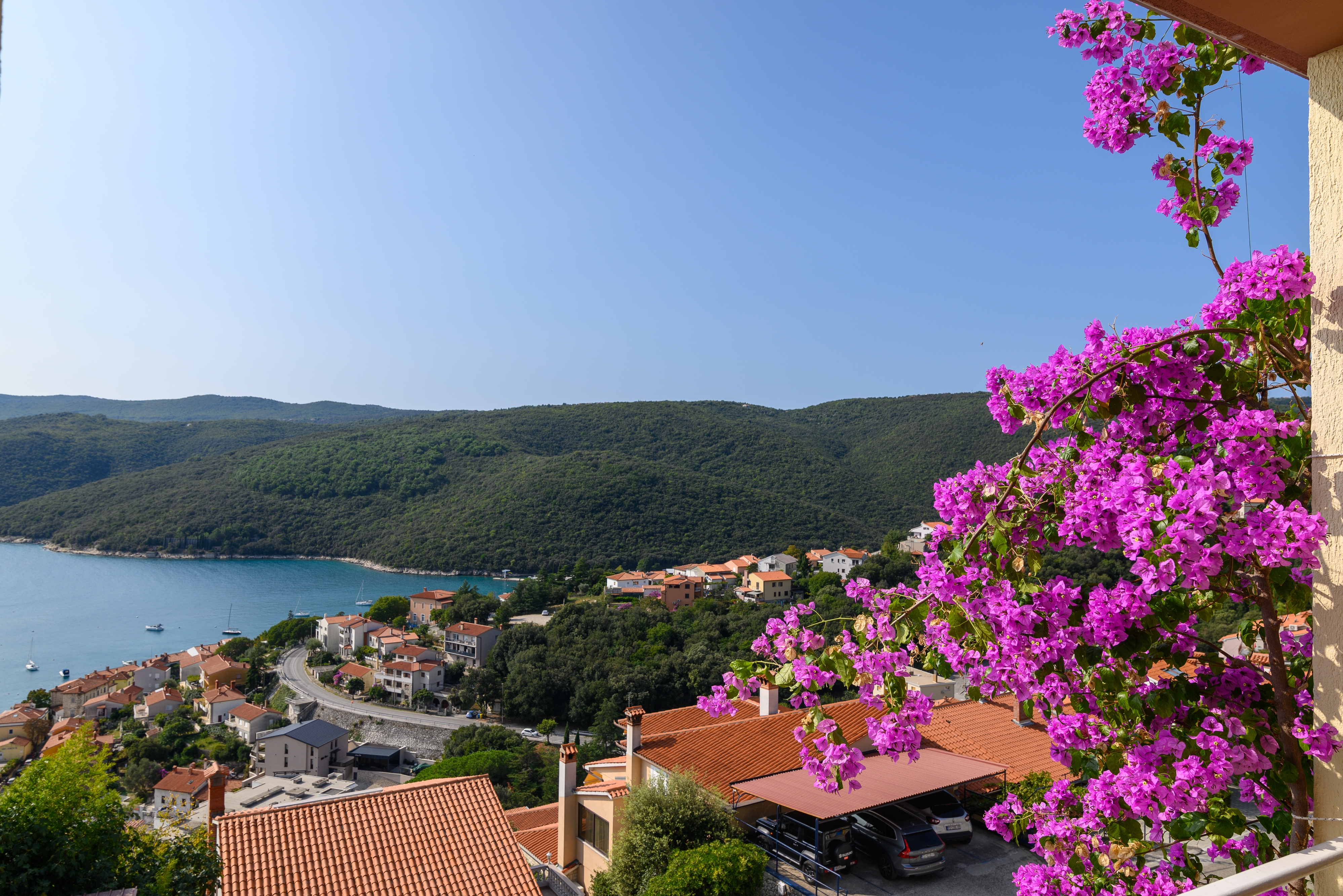 Two bedroom apartment with terrace and sea view Rabac, Labin  A-b