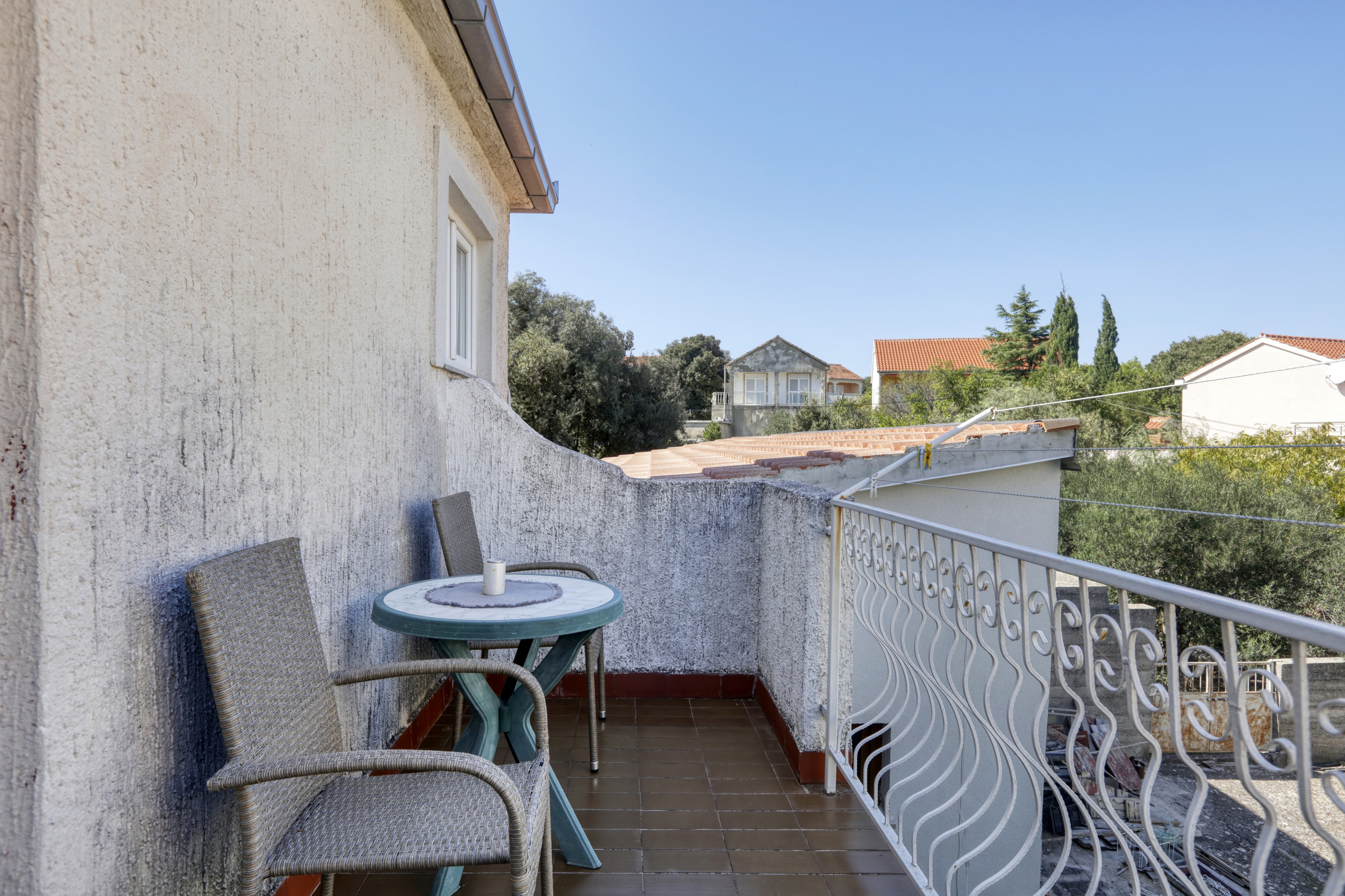 One bedroom apartment with terrace Jezera, Murter  A-a