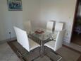 Dining room Mandre, Dining room in the apartment, air condition available and WiFi.