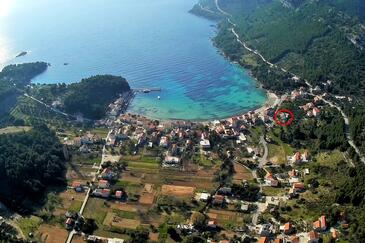 Žuljana, Pelješac, Szálláshely 19080 - Apartmanok a tenger közelében homokos stranddal.