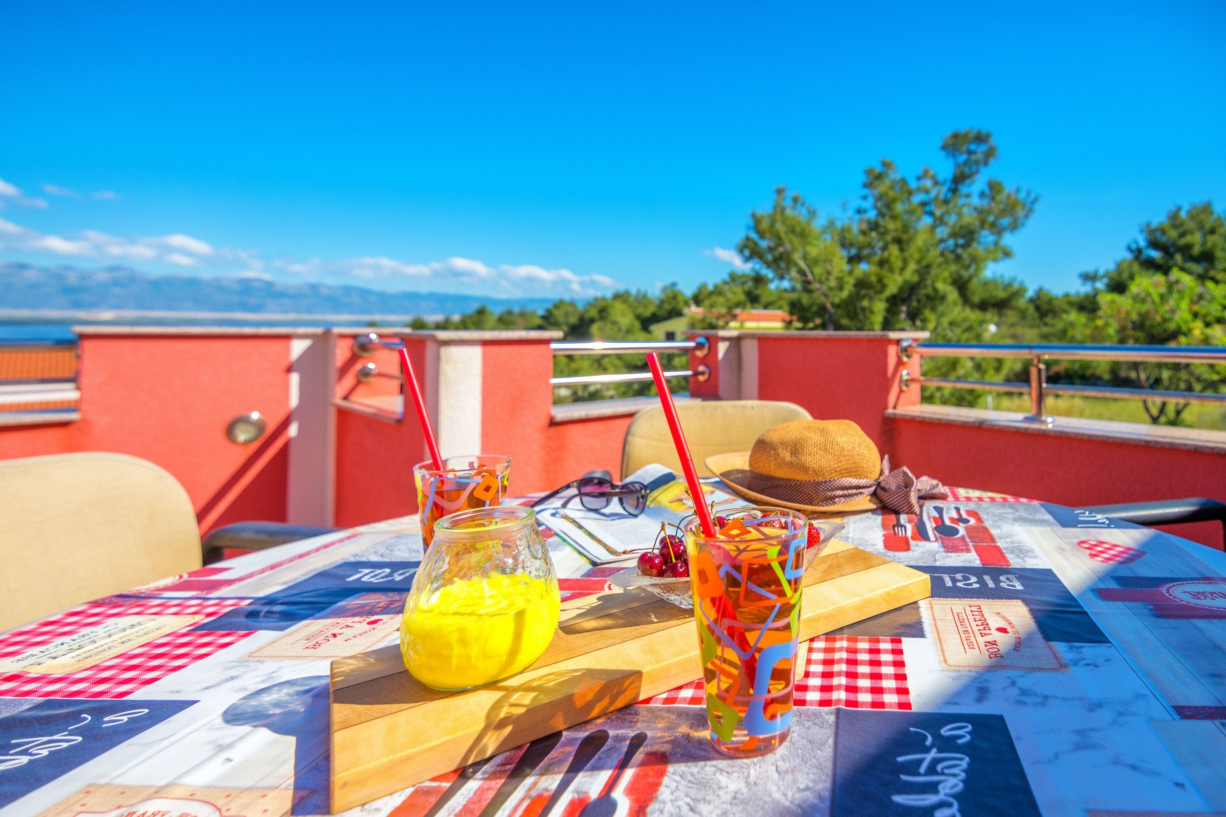 Two bedroom apartment with terrace and sea view Vir - Lozice, Vir (A-19099-a)