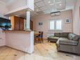 Obývací pokoj Vir - Kozjak, Obývací pokoj v ubytování typu apartment, s klimatizací a WiFi.