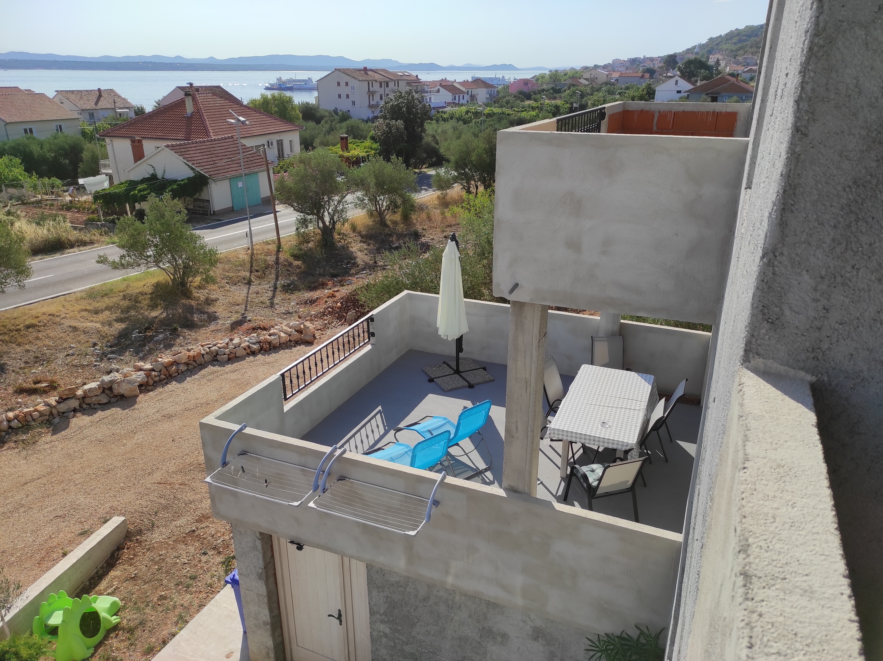 Two bedroom apartment with terrace and sea view Tkon, Pašman  A-a