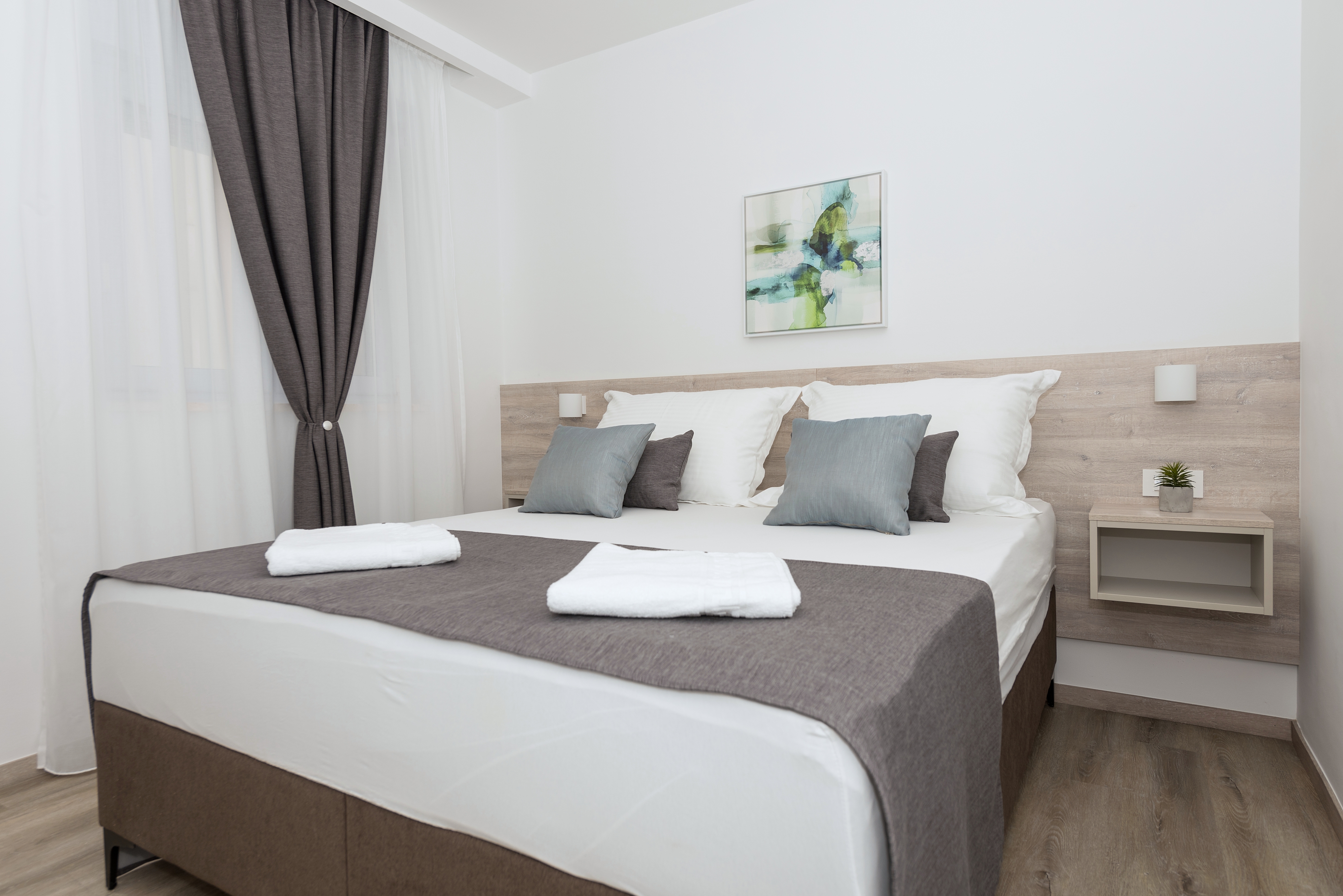 One bedroom apartment with terrace Makarska  A-e