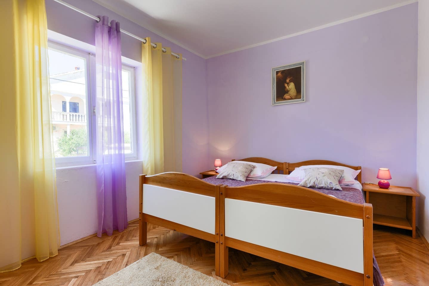 Two bedroom apartment with terrace and sea view Kali, Ugljan  A-a