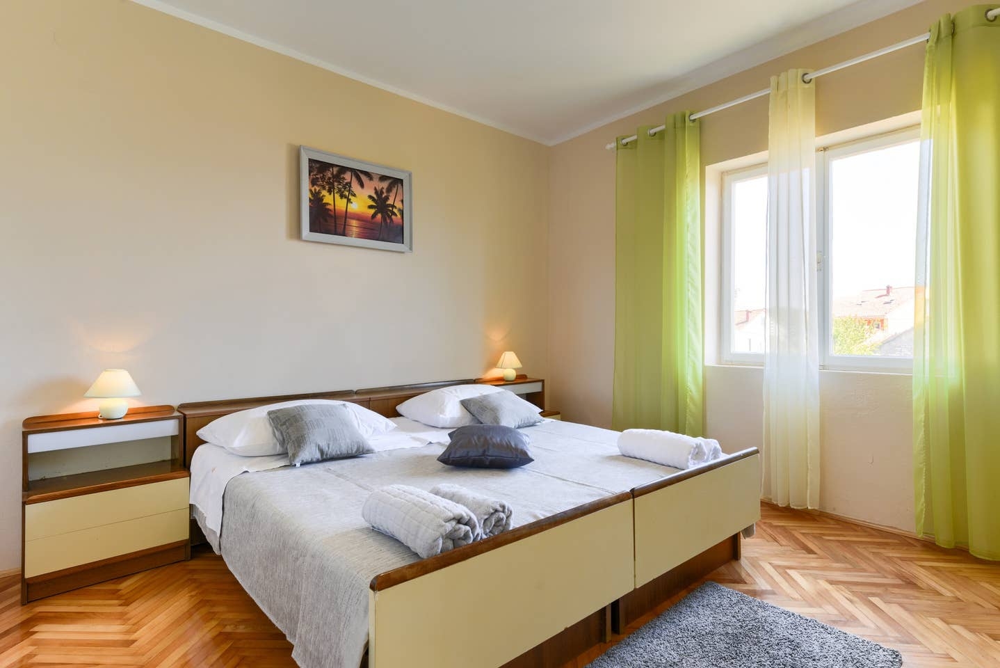 Two bedroom apartment with terrace and sea view Kali, Ugljan  A-a