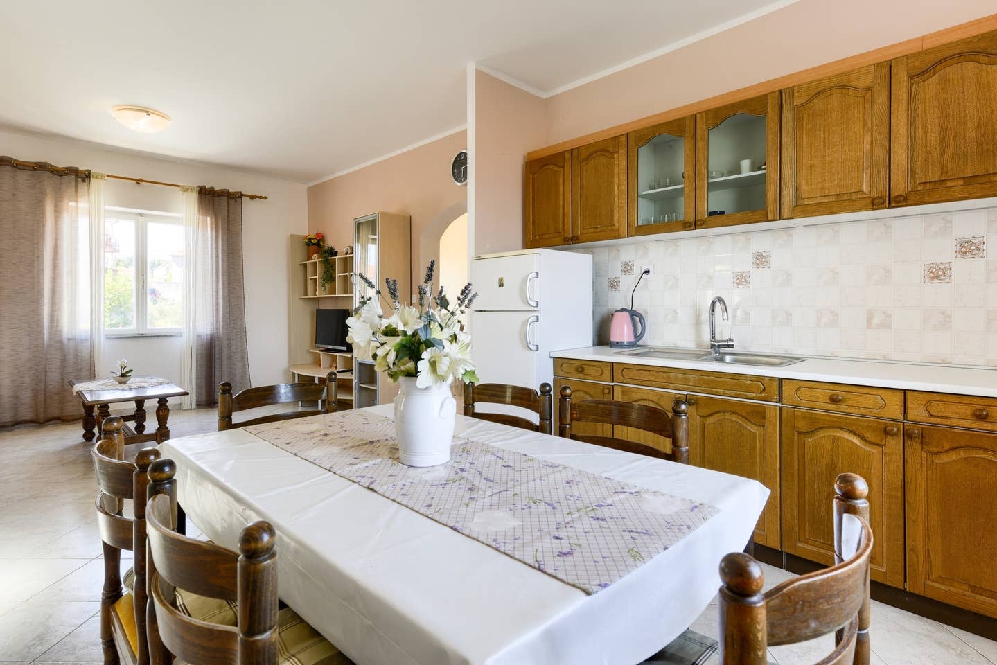 Two bedroom apartment with terrace and sea view Kali, Ugljan  A-a