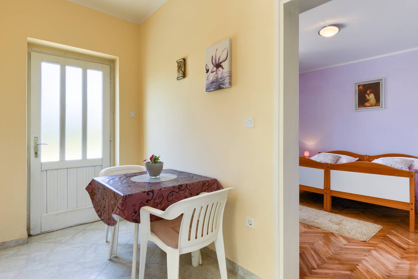 Two bedroom apartment with terrace and sea view Kali, Ugljan  A-a