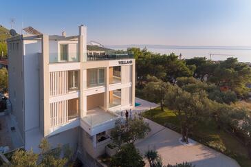 Promajna, Makarska, Szálláshely 19144 - Apartmanok kavicsos stranddal.