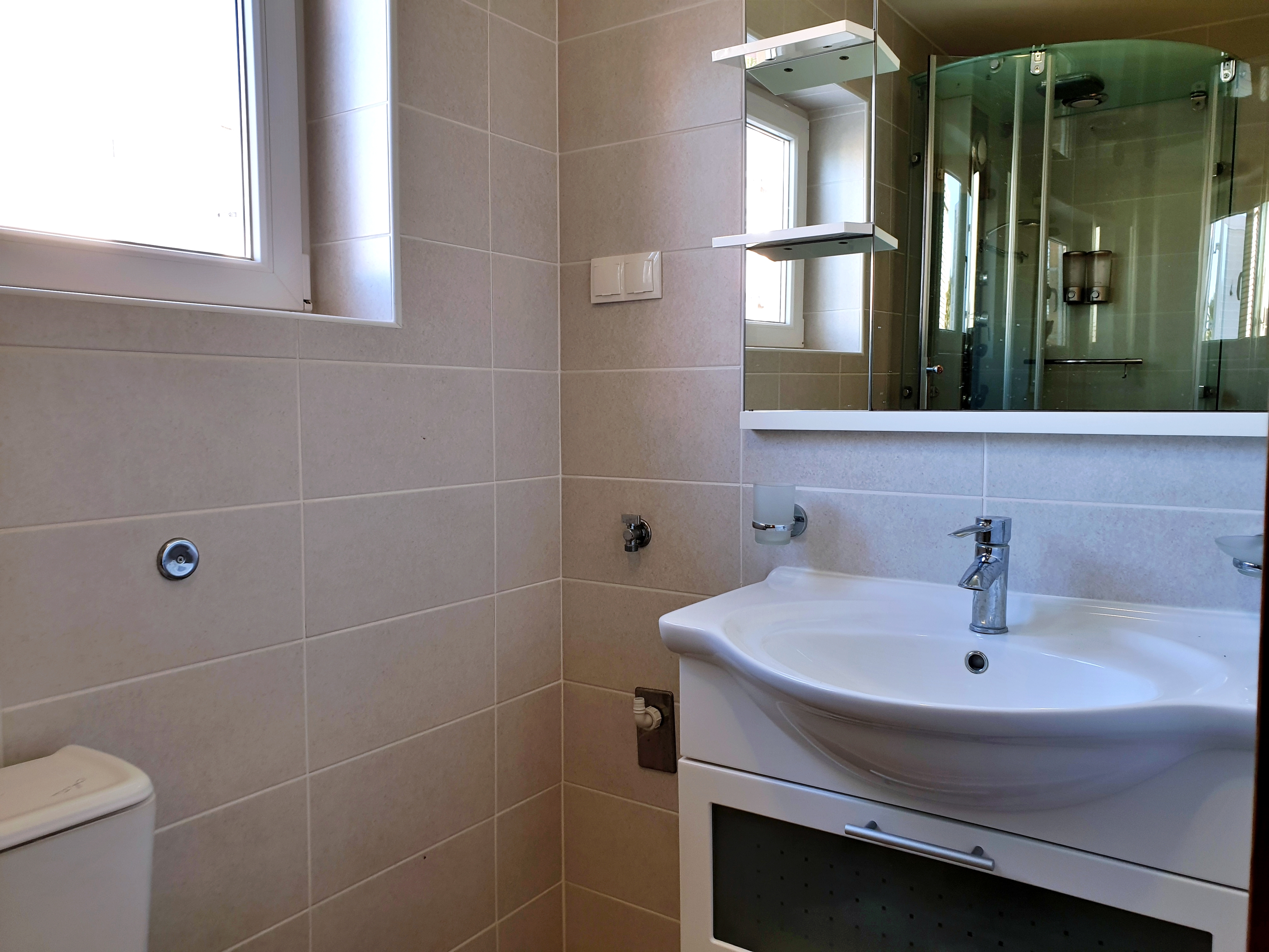 One bedroom apartment with terrace and sea view Čižići, Krk  A-a