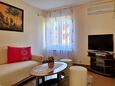 Гостиная Čižići, Гостиная в размещении типа apartment, доступный кондиционер и WiFi.