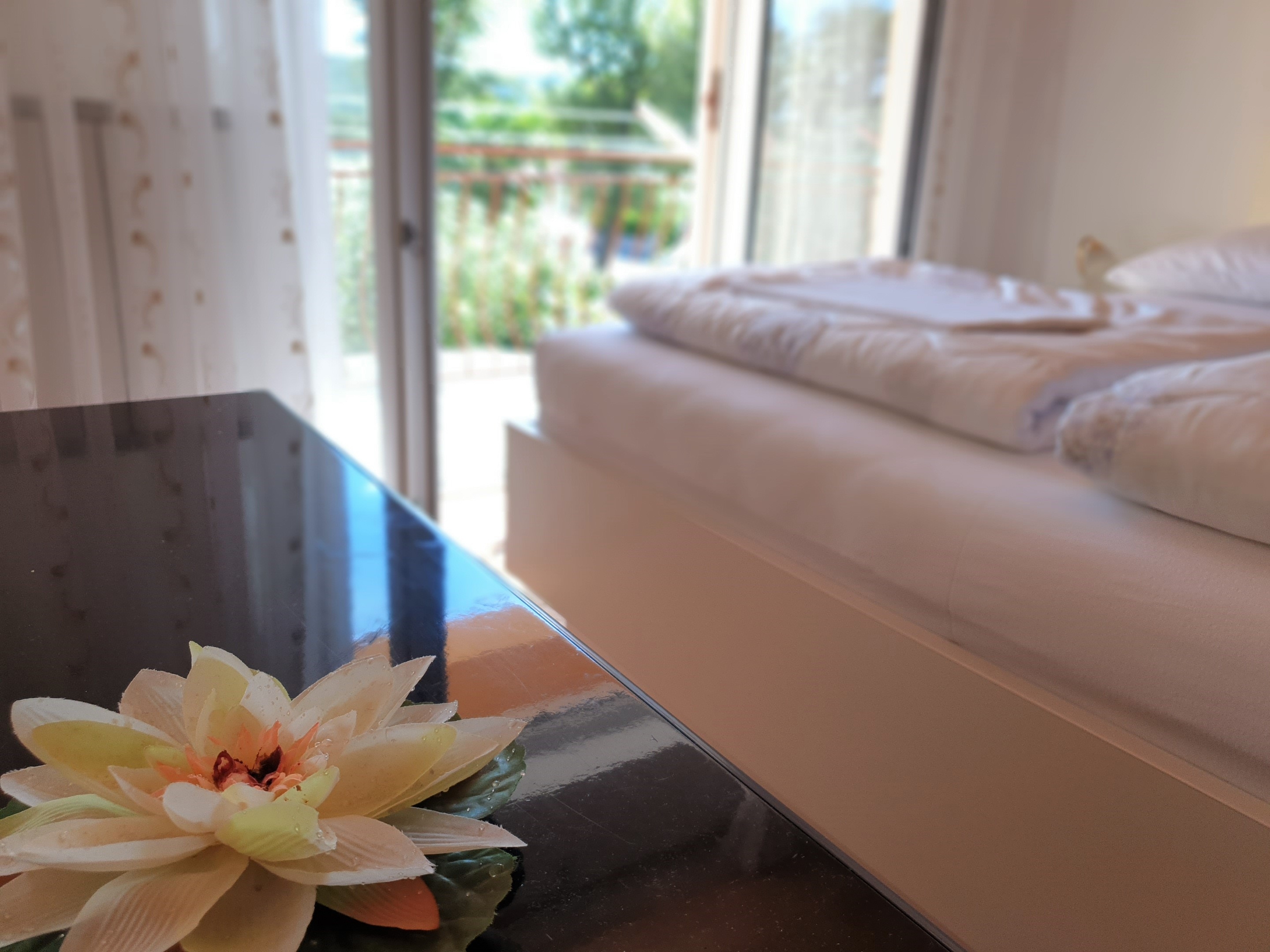Two bedroom apartment with terrace and sea view Čižići, Krk  A-c