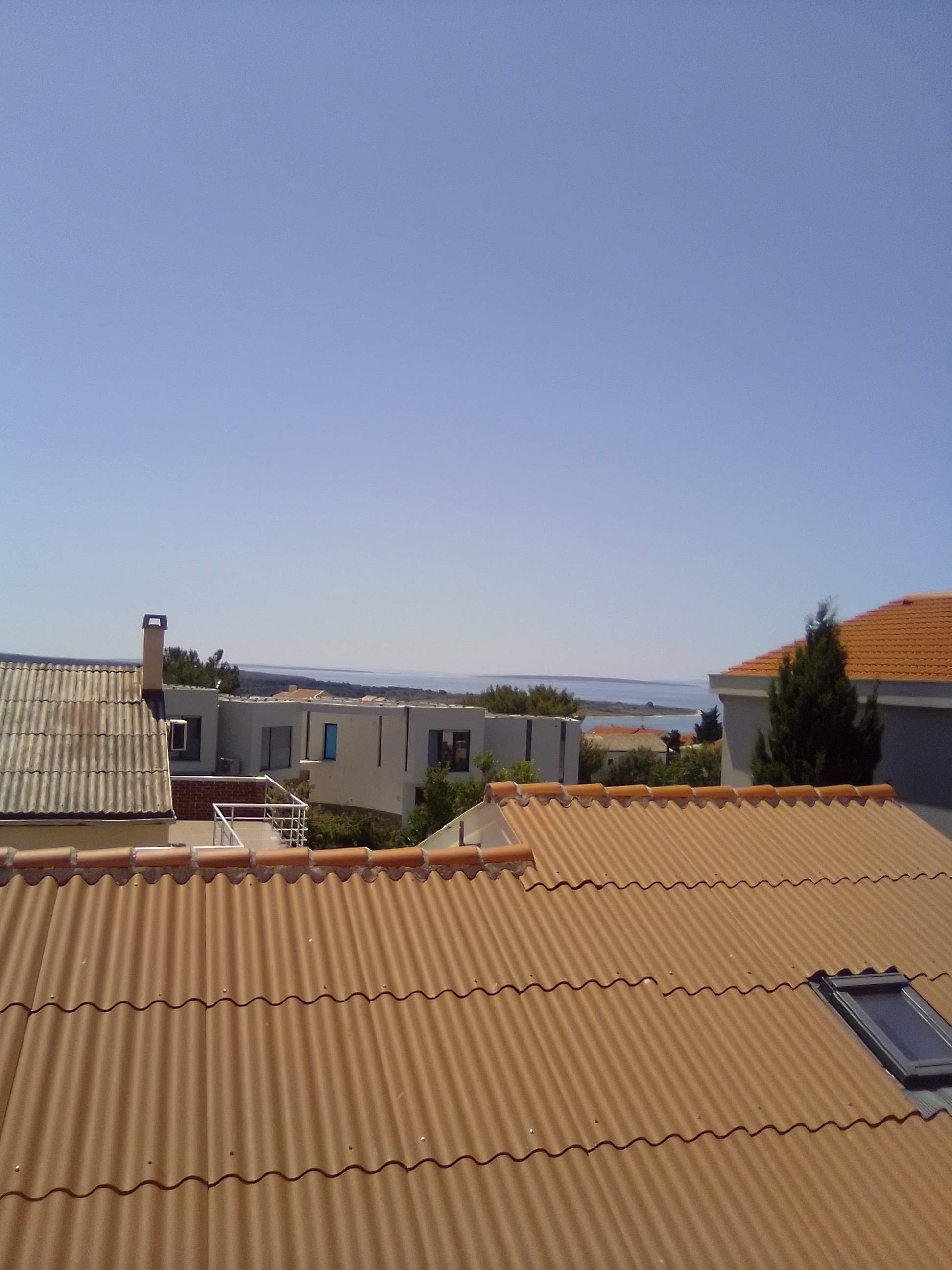 One bedroom apartment with balcony and sea view Novalja, Pag  A-b