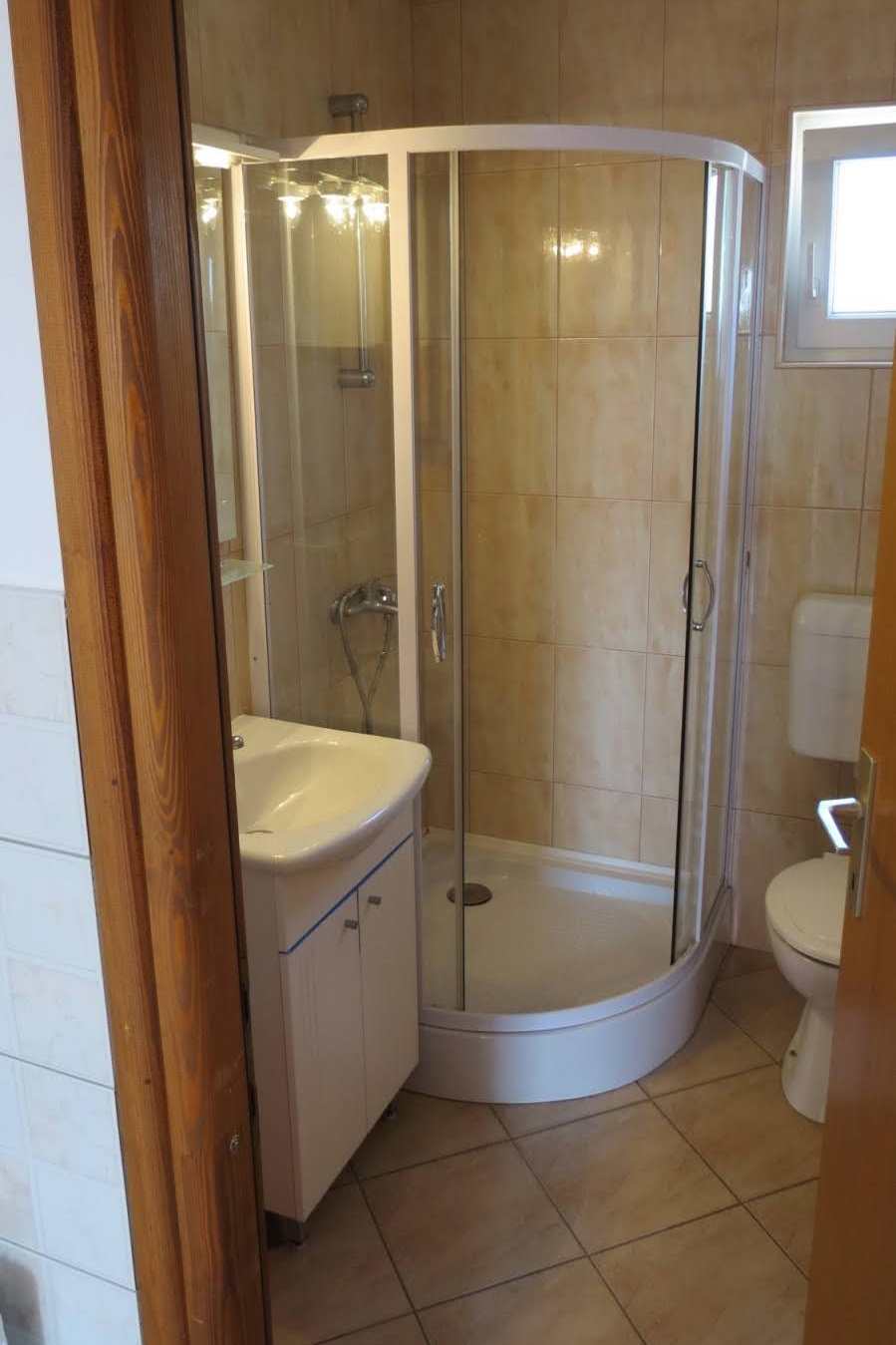 One bedroom apartment with balcony and sea view Novalja, Pag  A-b