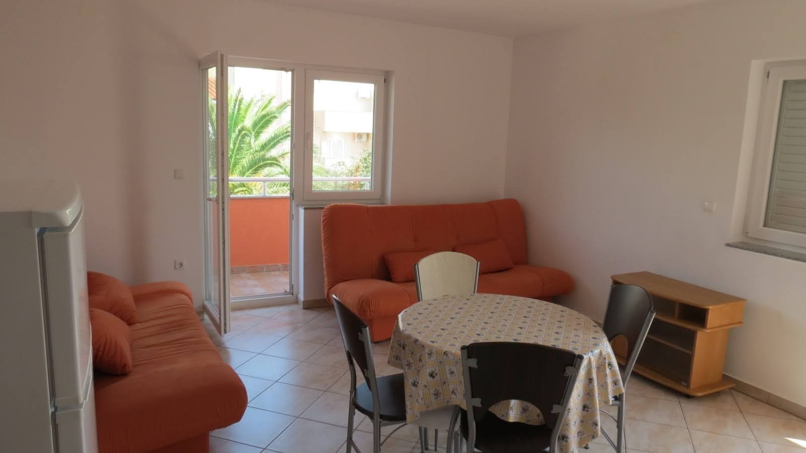 One bedroom apartment with balcony and sea view Novalja, Pag  A-b