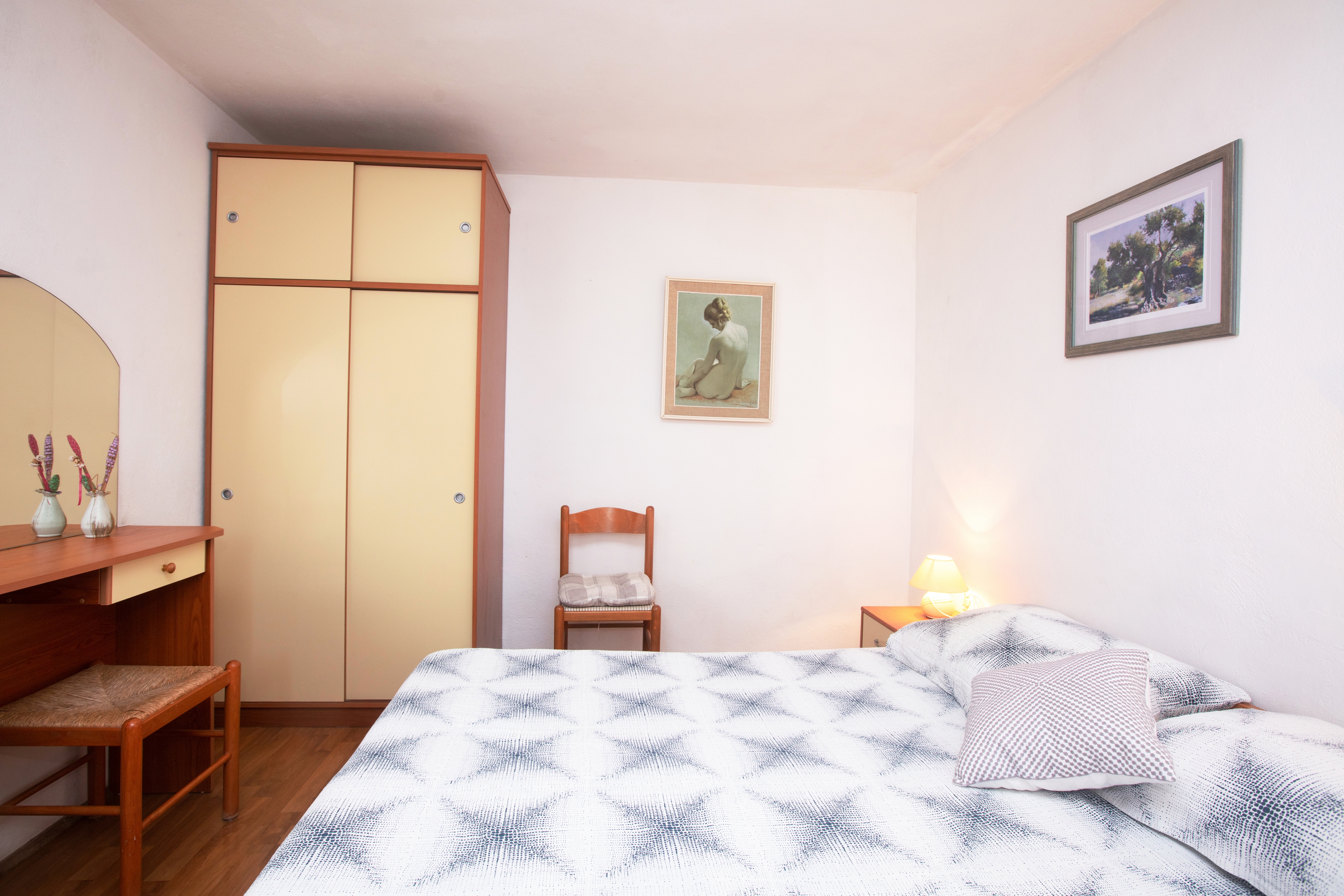 One bedroom apartment with terrace and sea view Drage, Biograd  A-a