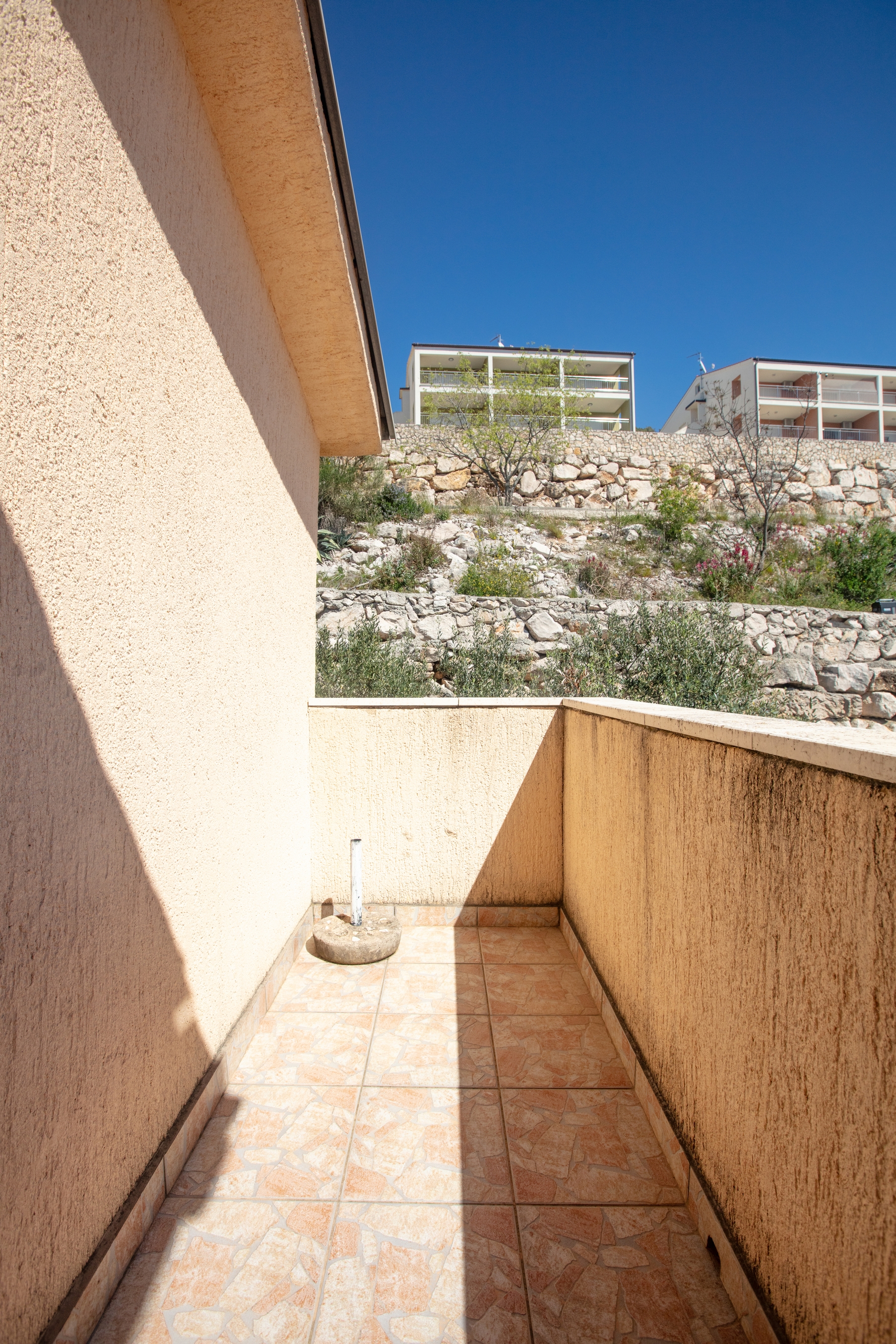 Two bedroom apartment with balcony and sea view Drage, Biograd  A-c