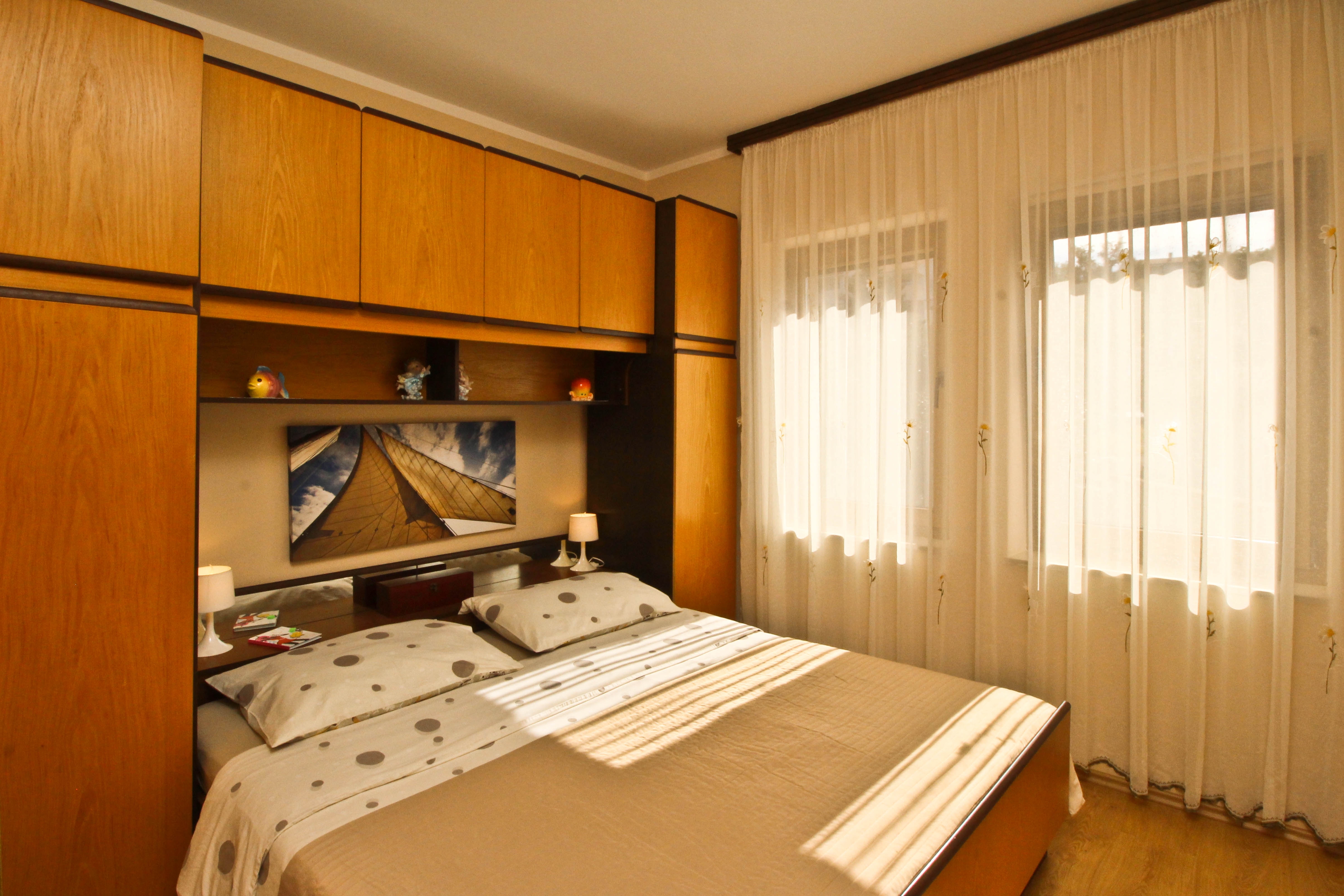 Three bedroom apartment with balcony and sea view Soline, Krk  A-b