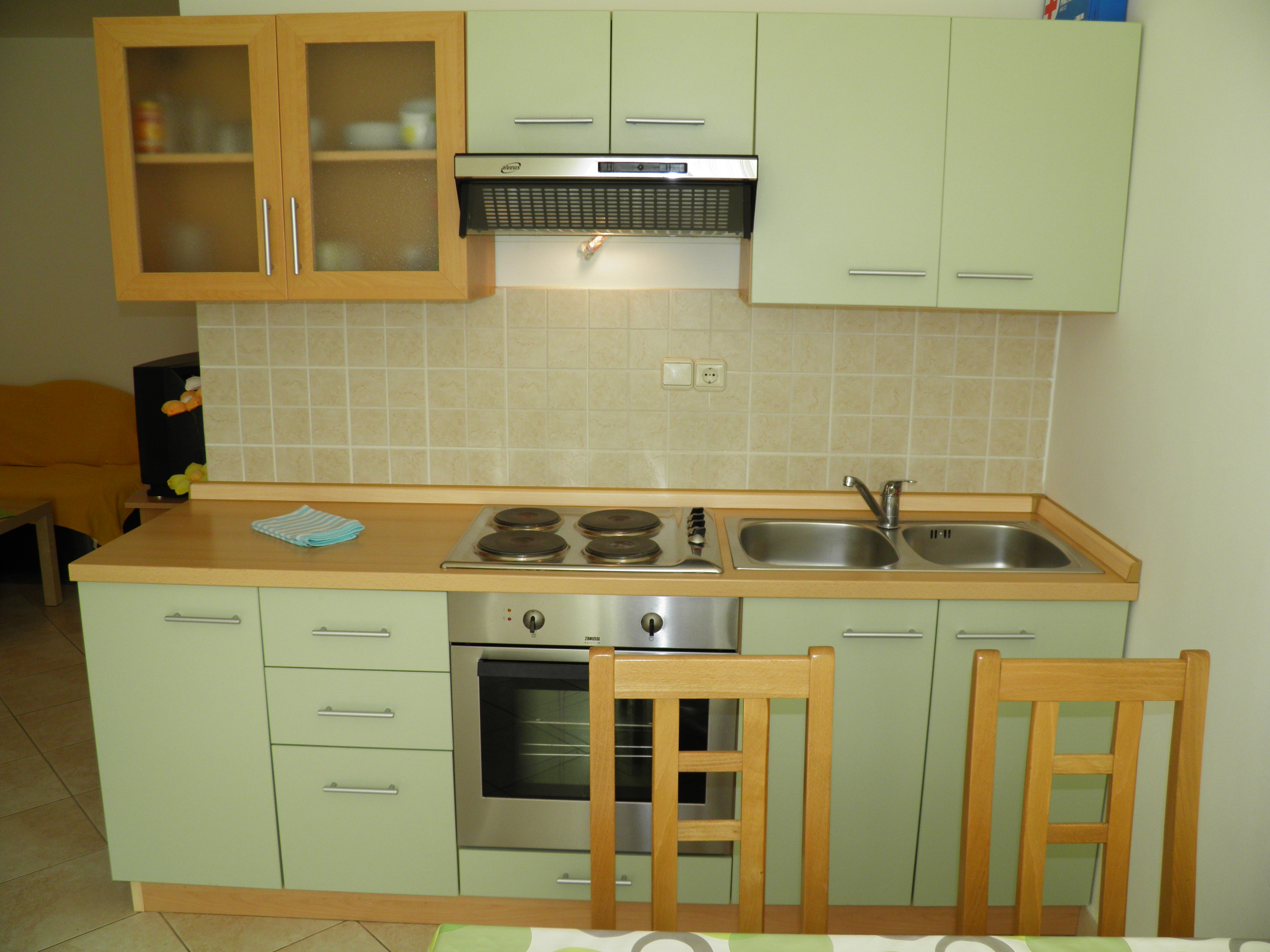 One bedroom apartment with terrace Baška, Krk  A-a