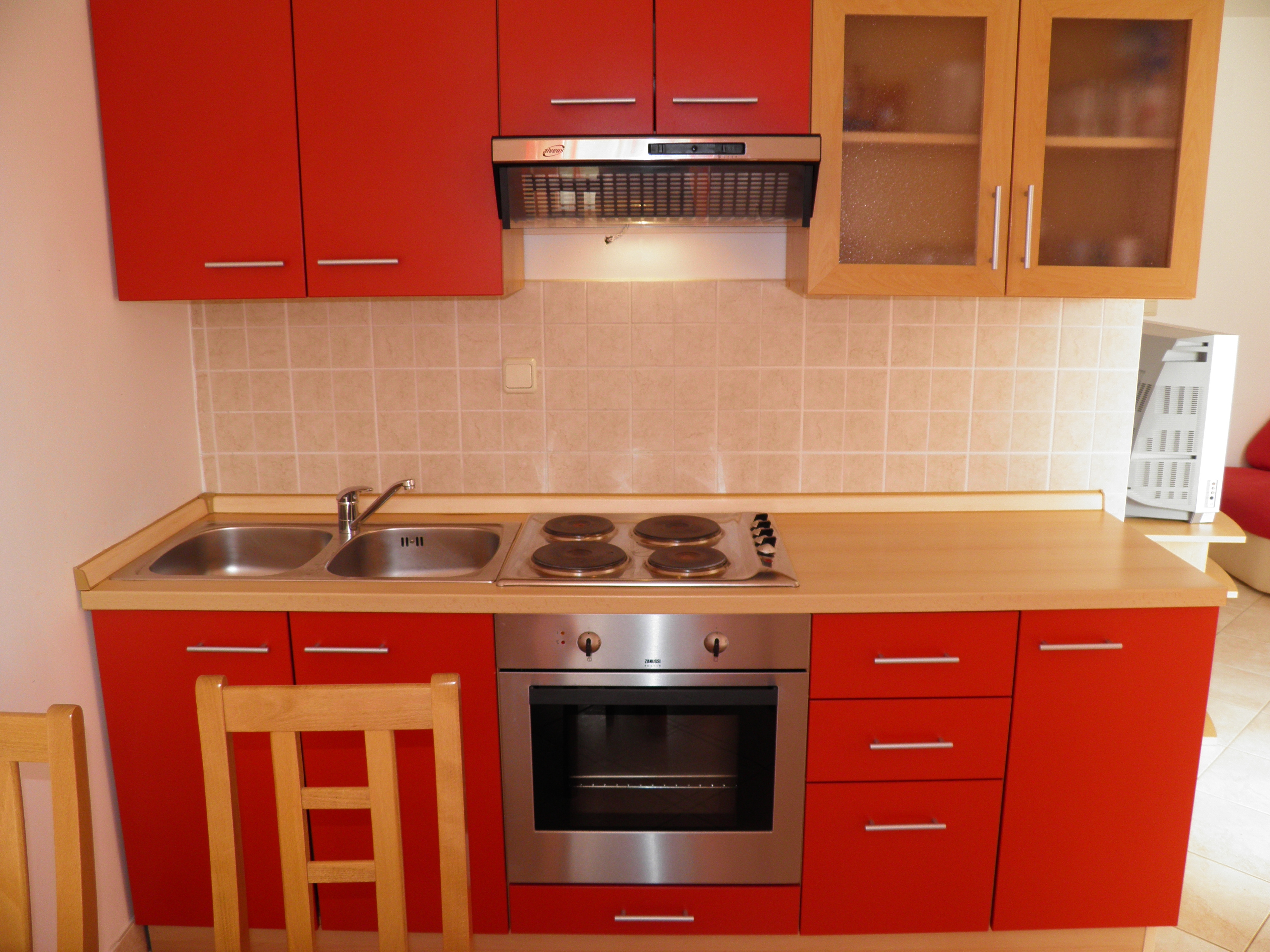Two bedroom apartment with terrace Baška, Krk  A-b