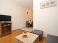 Baška, Гостиная в размещении типа apartment, доступный кондиционер и WiFi.