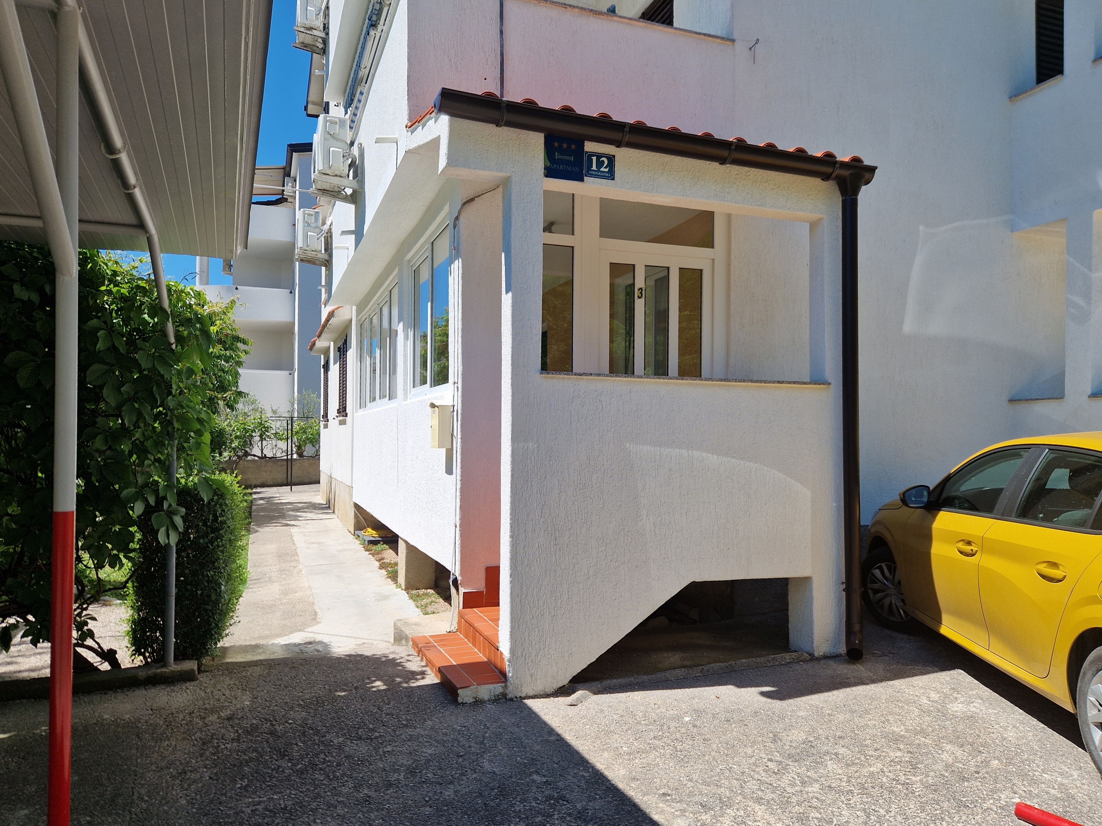 Two bedroom apartment with terrace Baška, Krk  A-c