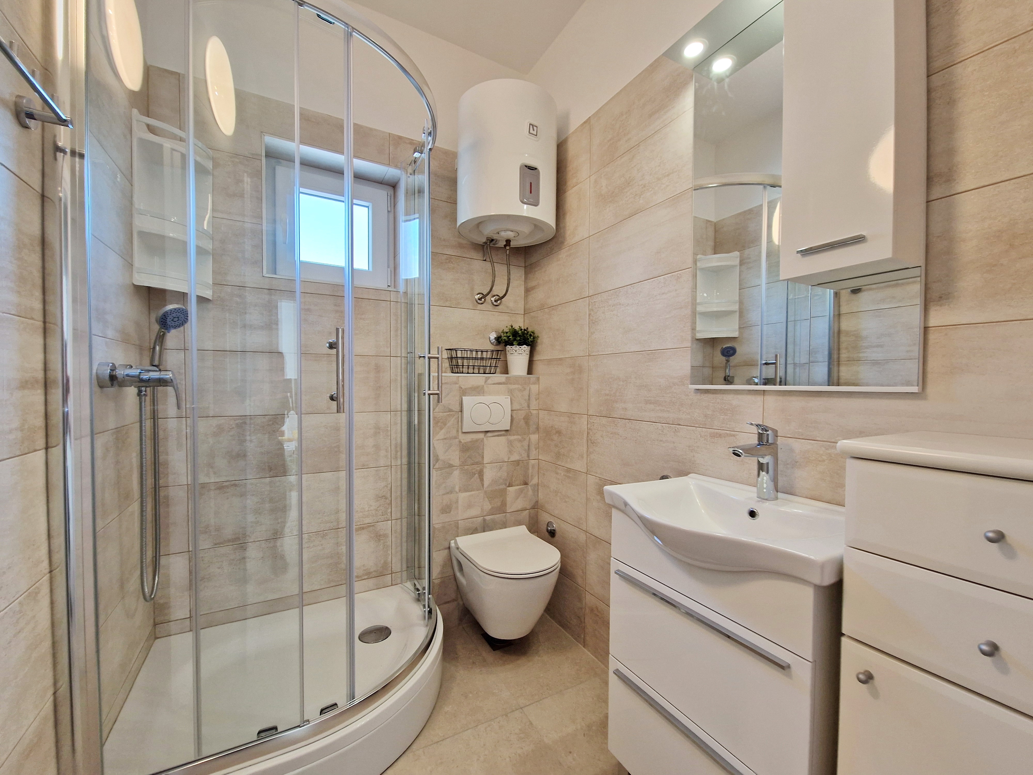 Studio flat with balcony Baška, Krk  AS-a