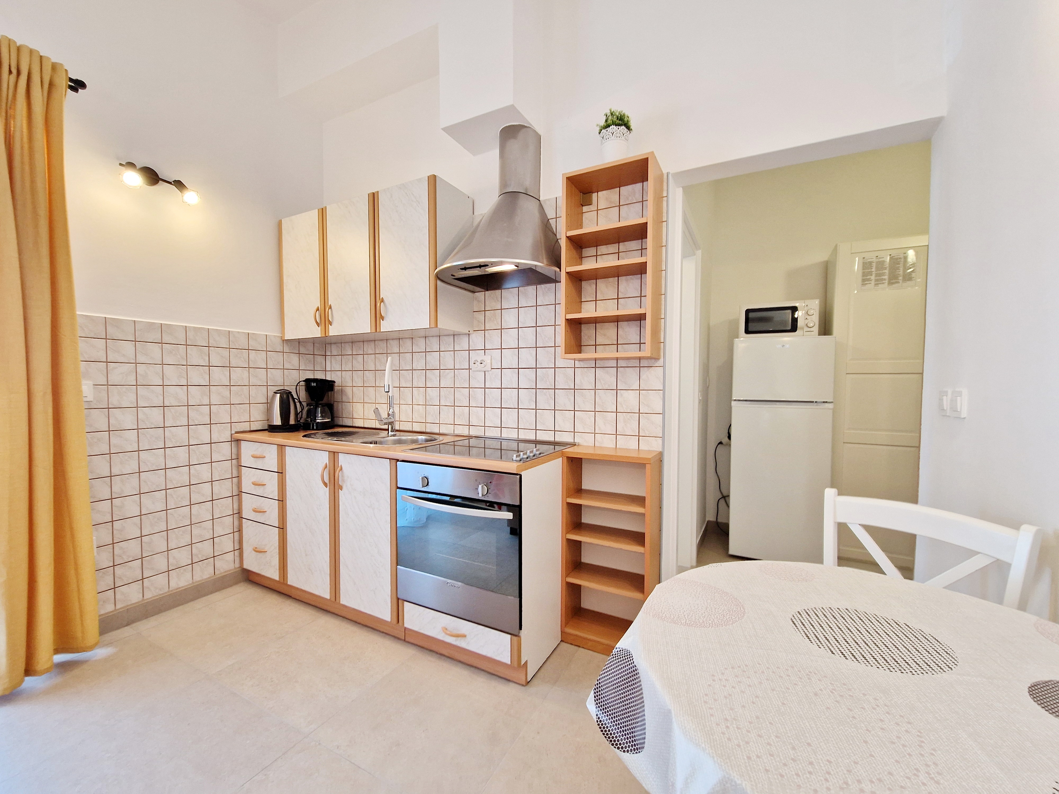Studio flat with balcony Baška, Krk  AS-a