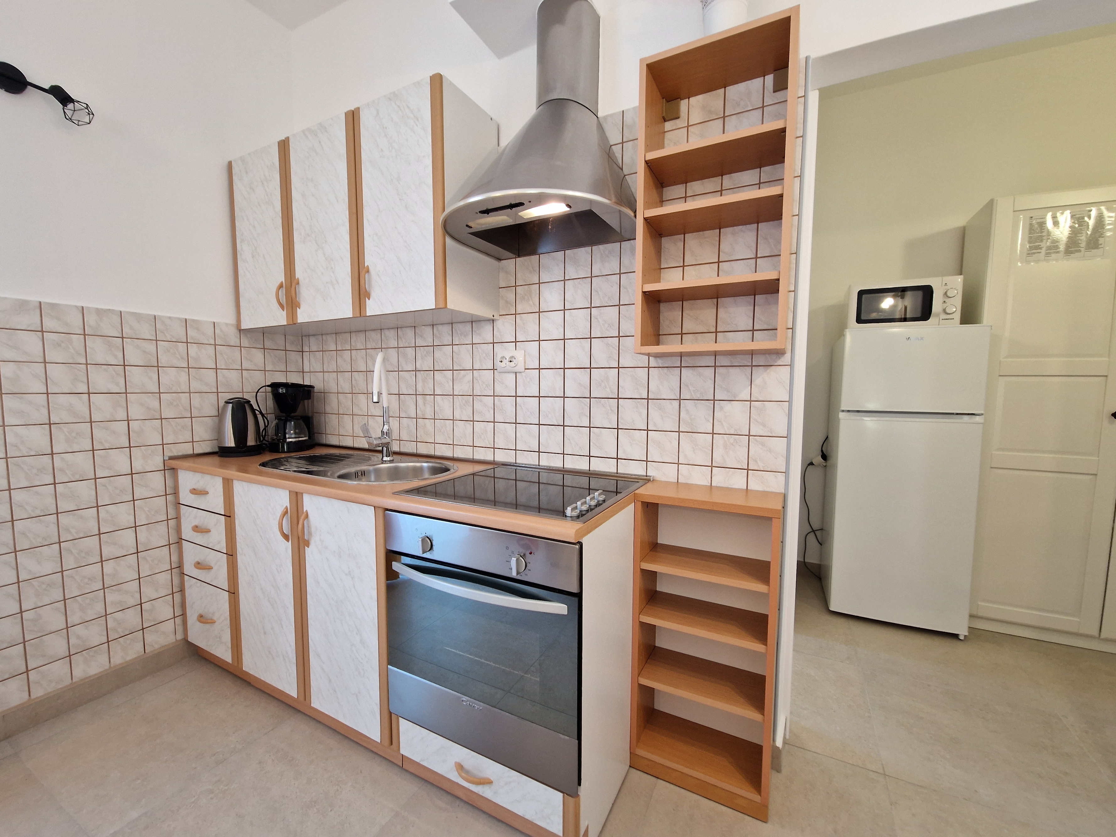 Studio flat with balcony Baška, Krk  AS-a