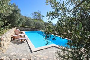 Holiday house with a swimming pool Draga Bascanska, Krk - 19204