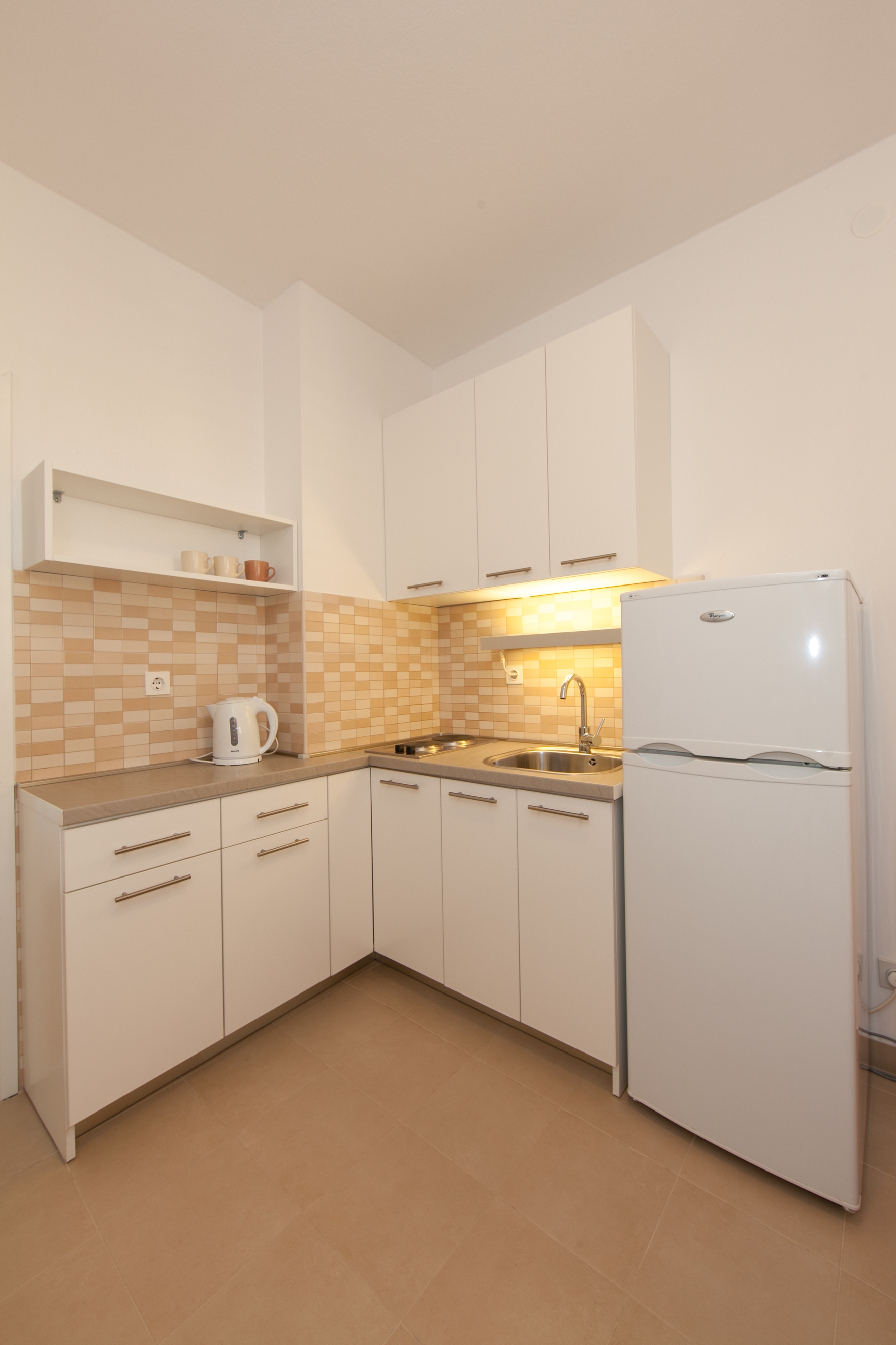 One bedroom apartment with terrace and sea view Brela, Makarska  A-a