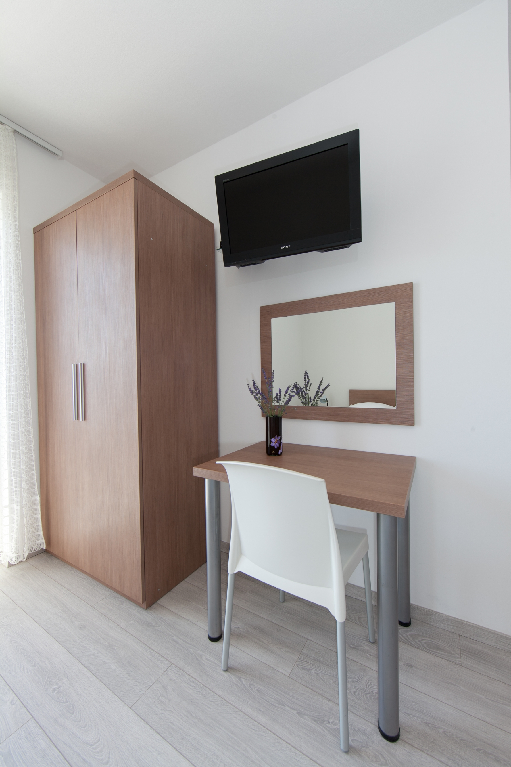 Studio flat with balcony and sea view Brela, Makarska  AS-b