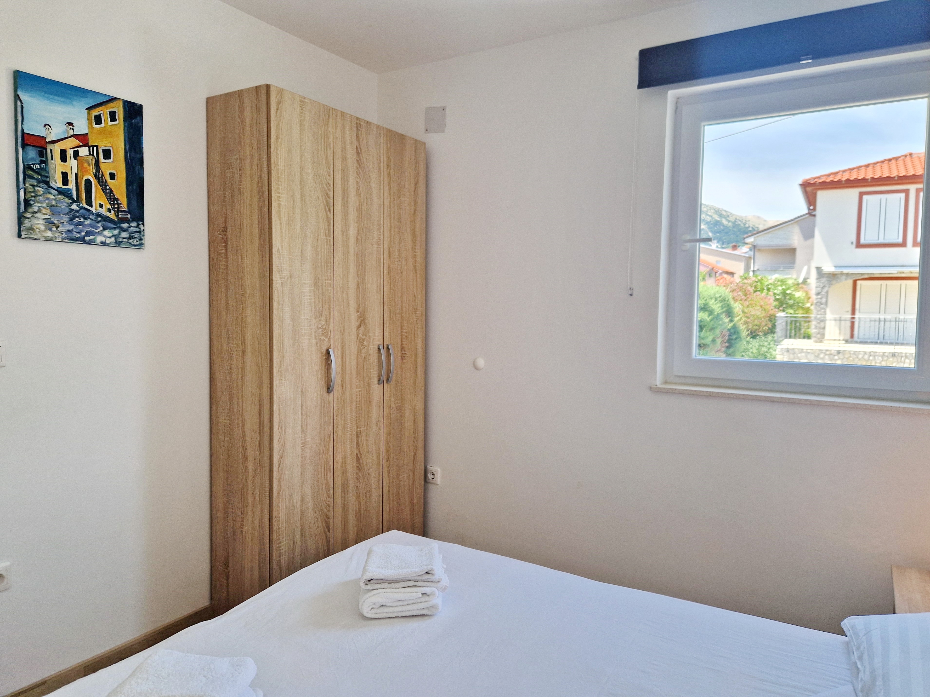 Two bedroom apartment with balcony Baška, Krk  A-a