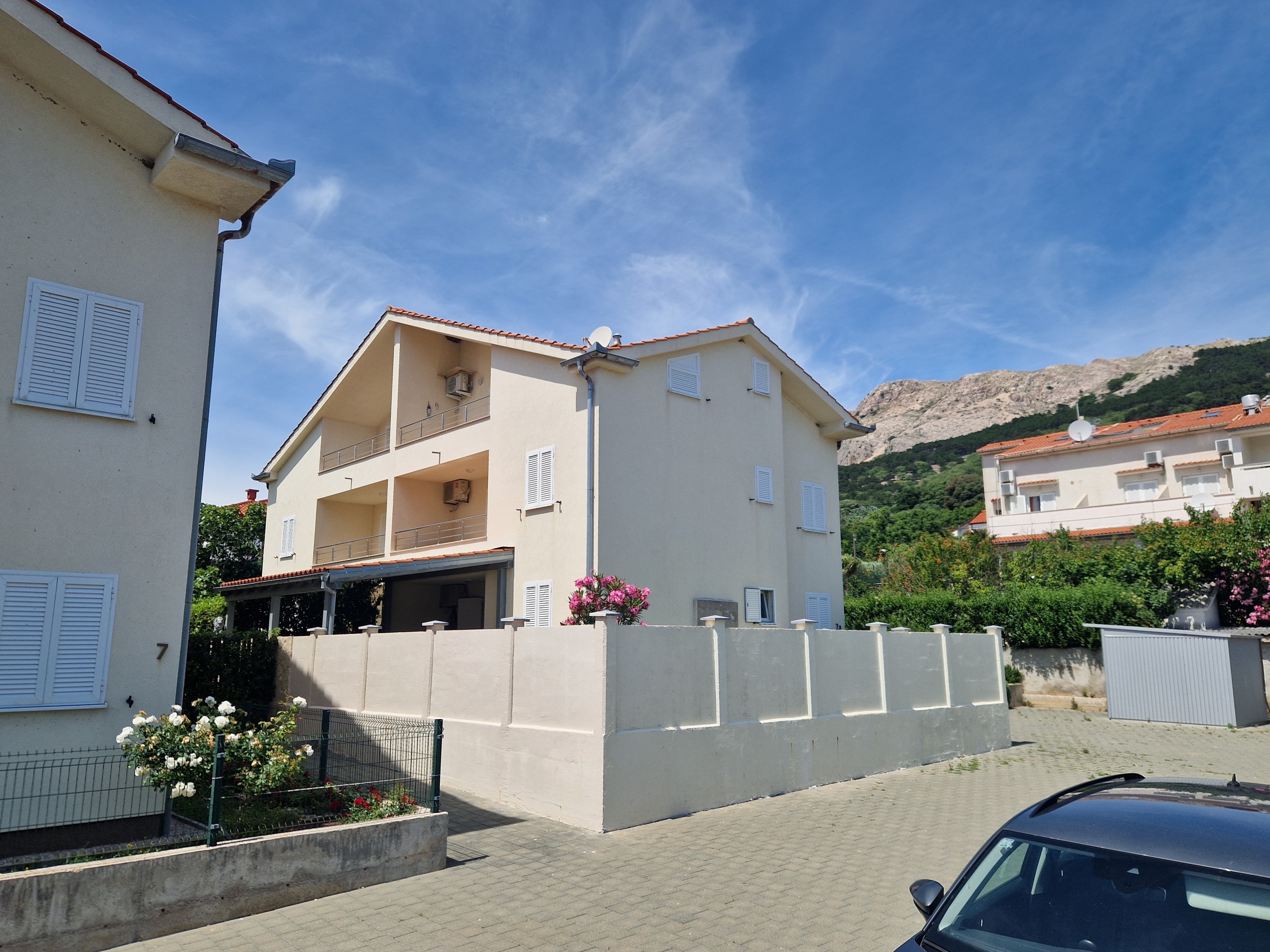 Two bedroom apartment with balcony Baška, Krk (A-19206-a)