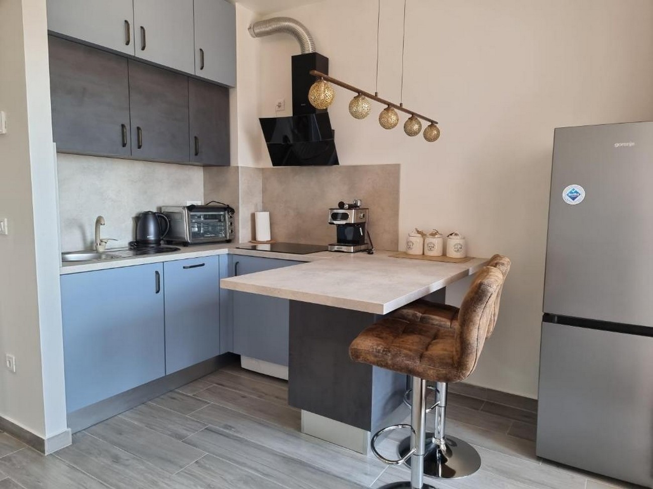 Studio flat with balcony and sea view Zadar  AS-a