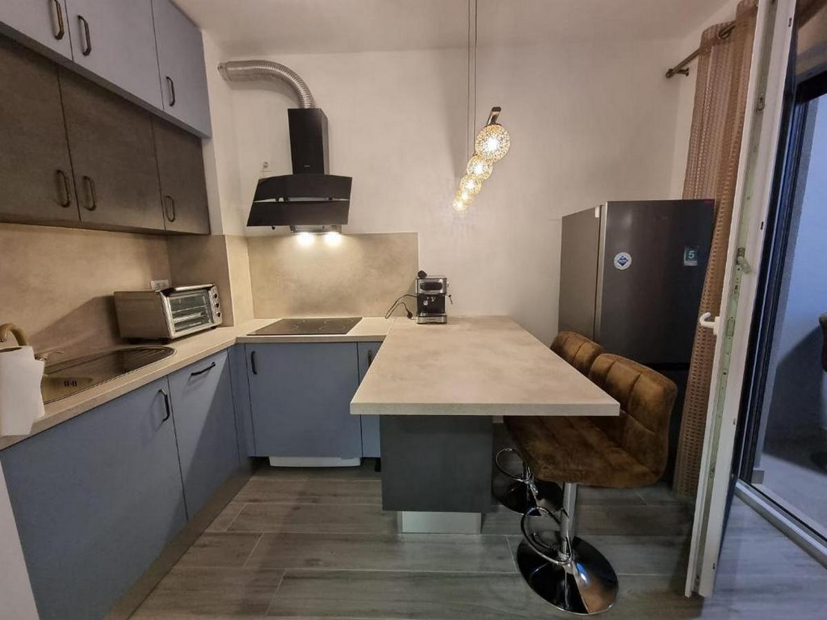Studio flat with balcony and sea view Zadar  AS-a