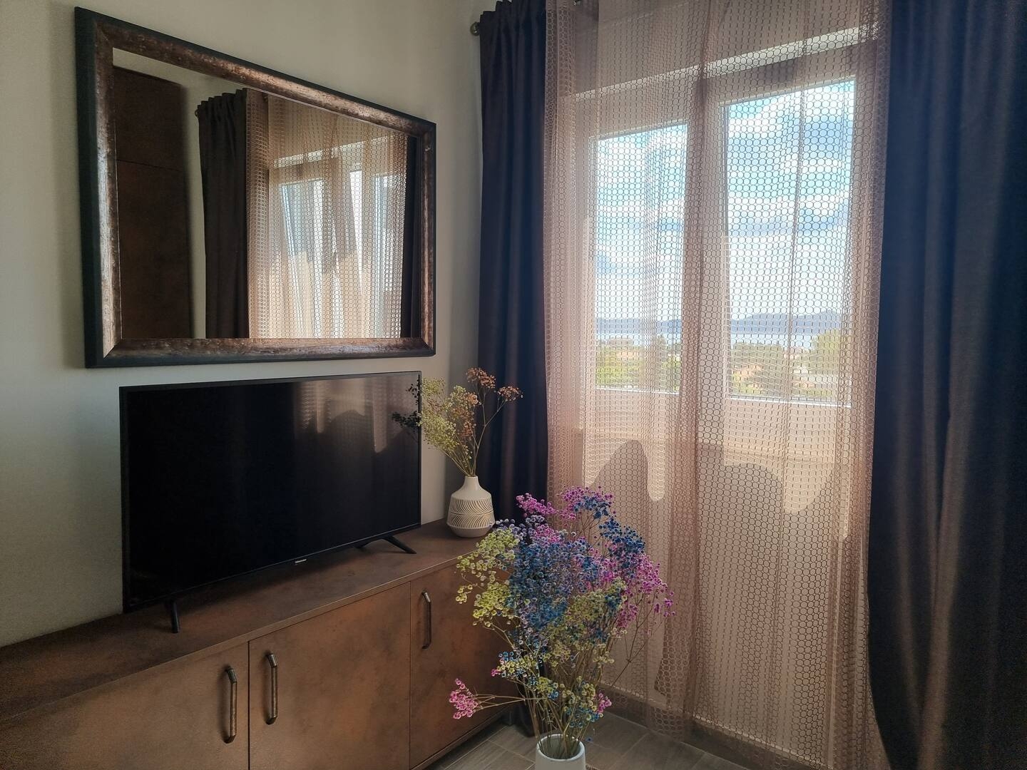 Studio flat with balcony and sea view Zadar  AS-a