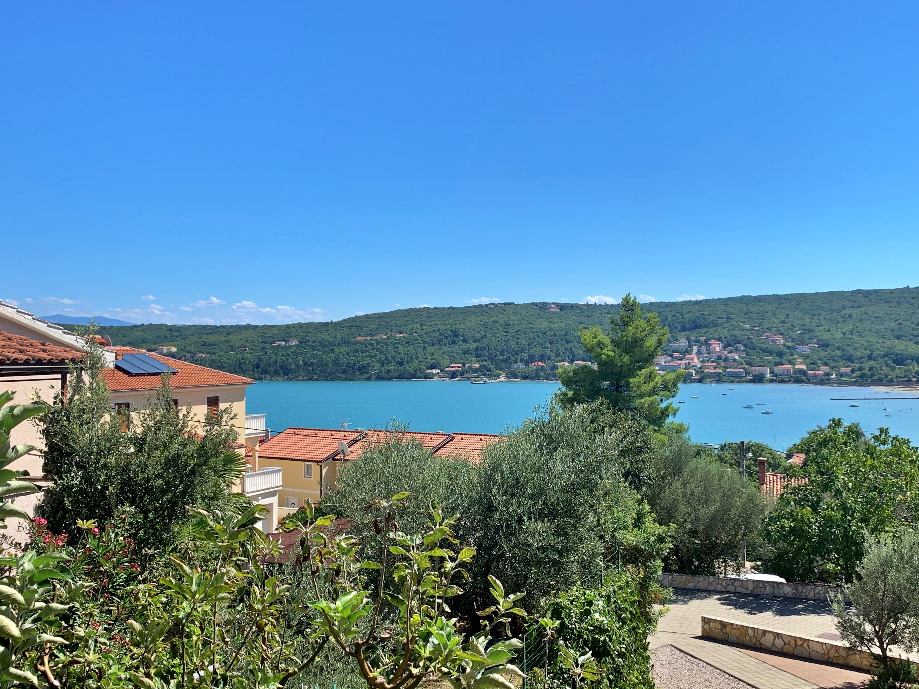 One bedroom apartment with balcony and sea view Čižići, Krk  A-a