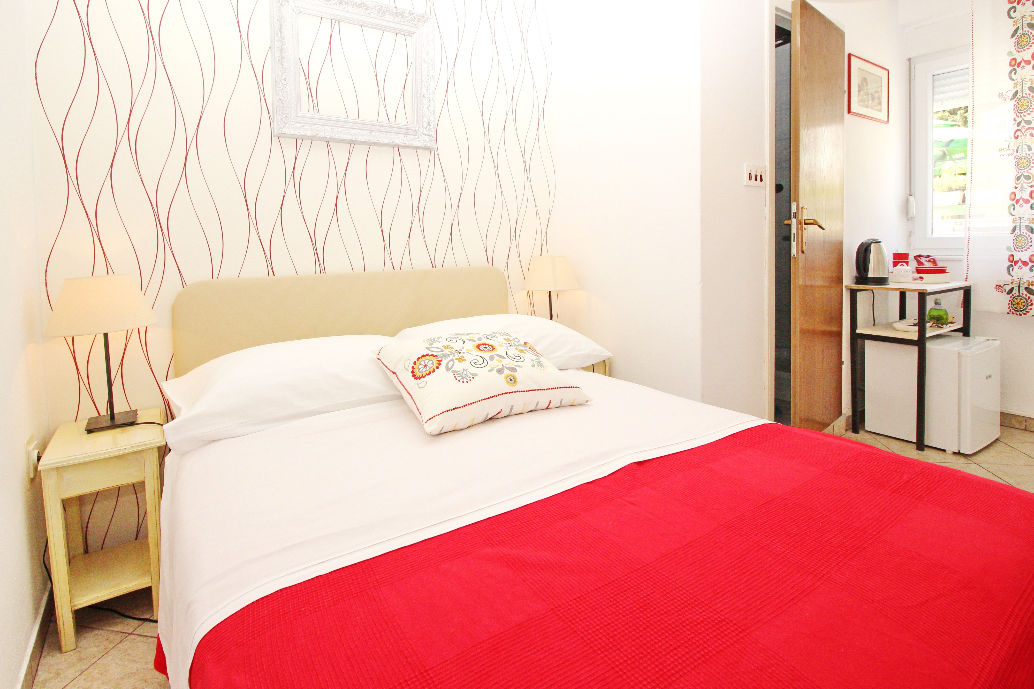 Room with balcony Baška, Krk (S-19215-a)